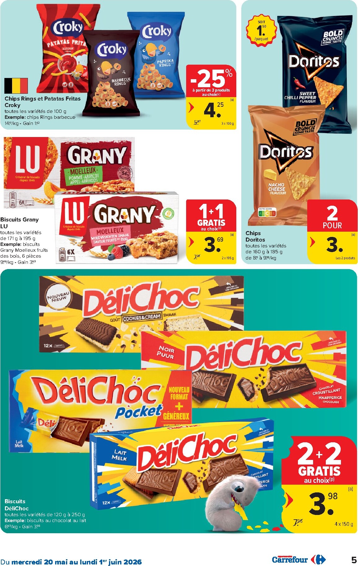 carrefour - Carrefour Hypermarchés folder voor volgende week van woensdag 20/05/2026 tot maandag 01/06/2026 - page: 5