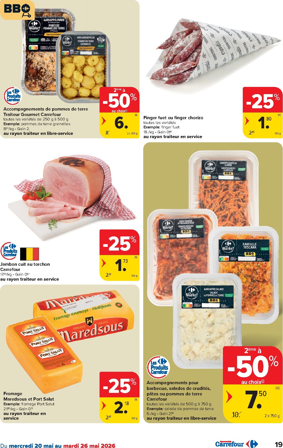carrefour - Carrefour Hypermarchés folder voor volgende week van woensdag 20/05/2026 tot maandag 01/06/2026 - page: 19