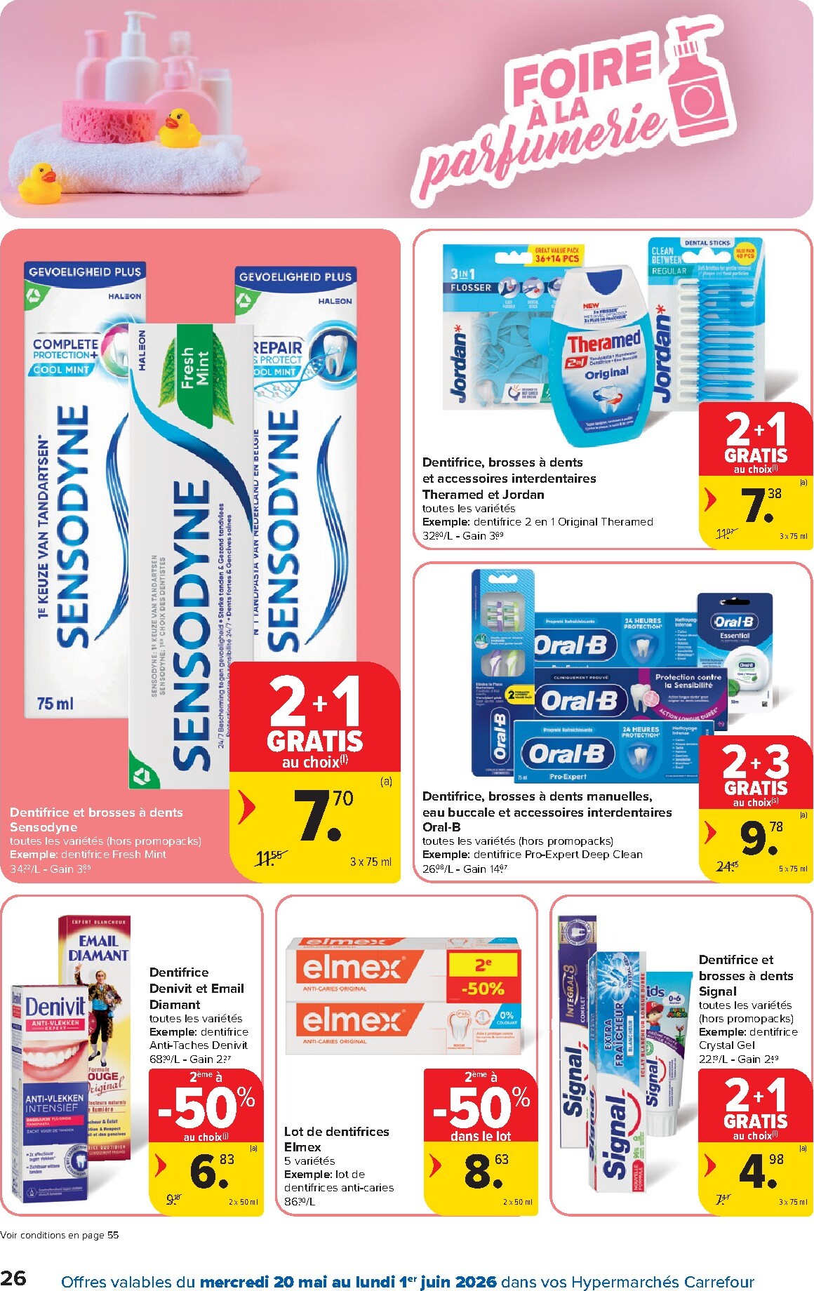 carrefour - Carrefour Hypermarchés folder voor volgende week van woensdag 20/05/2026 tot maandag 01/06/2026 - page: 26
