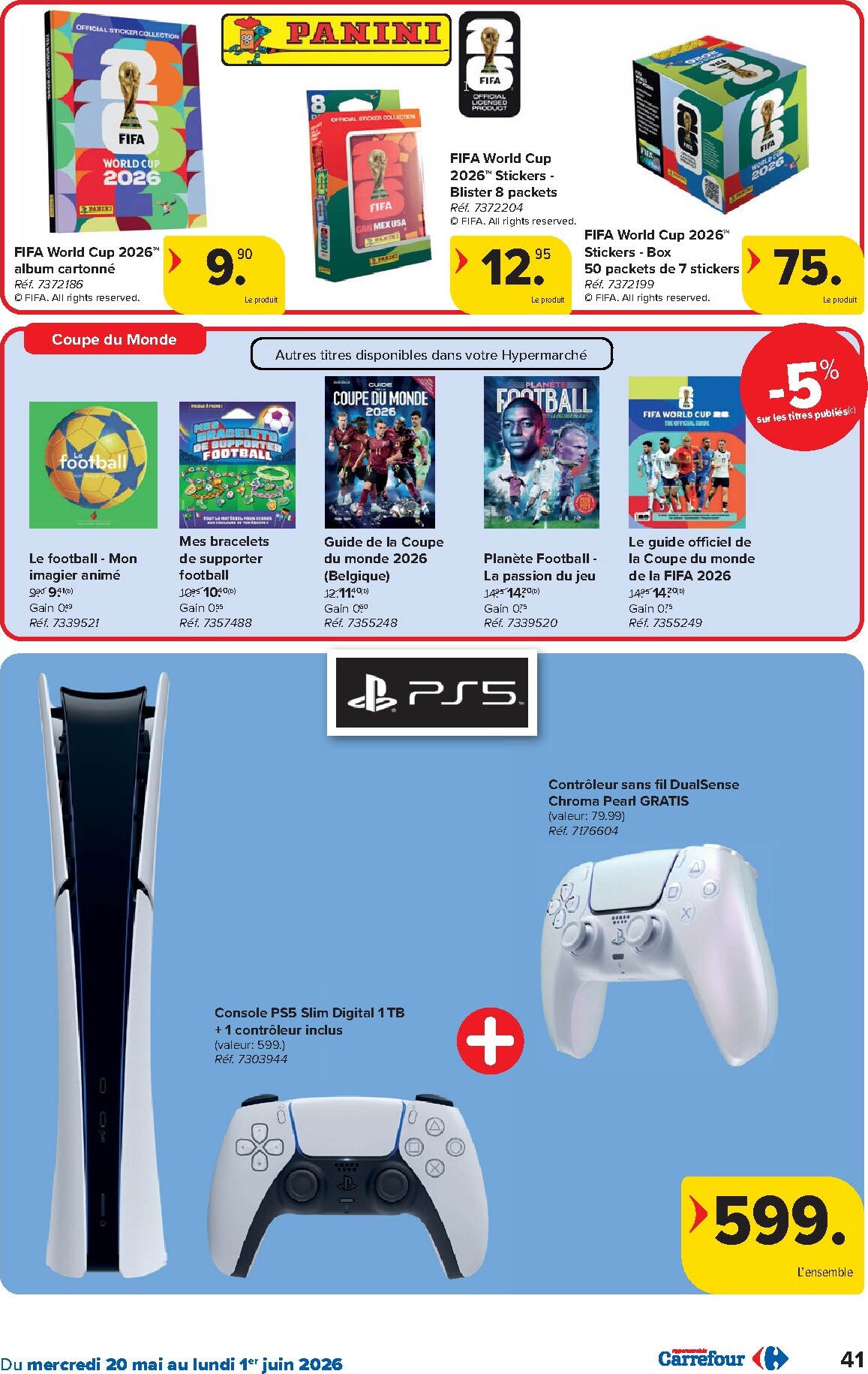 carrefour - Carrefour Hypermarchés folder voor volgende week van woensdag 20/05/2026 tot maandag 01/06/2026 - page: 41