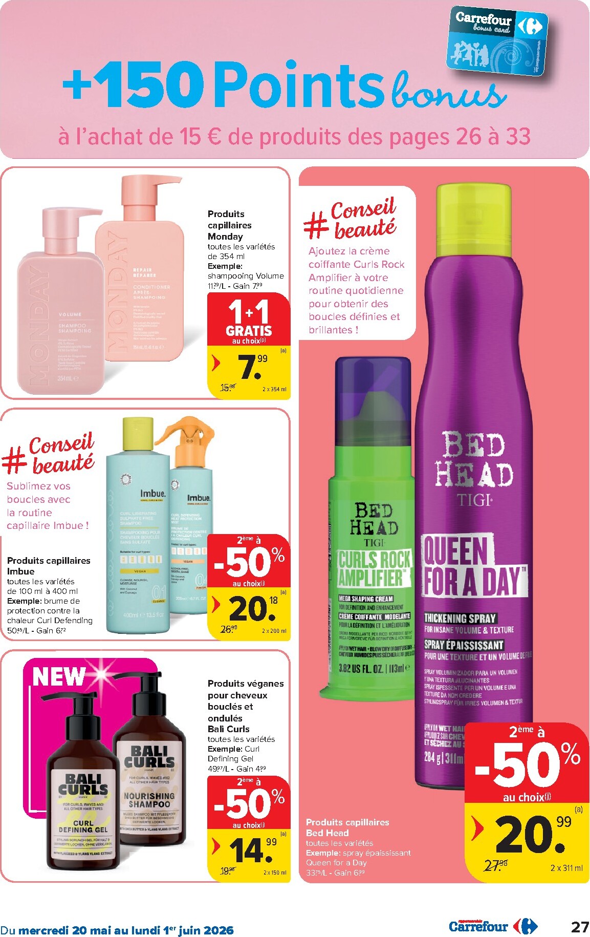 carrefour - Carrefour Hypermarchés folder voor volgende week van woensdag 20/05/2026 tot maandag 01/06/2026 - page: 27