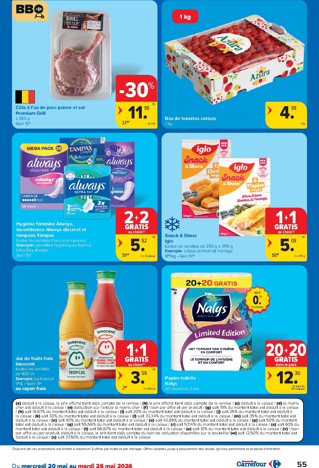 carrefour - Carrefour Hypermarchés folder voor volgende week van woensdag 20/05/2026 tot maandag 01/06/2026 - page: 55