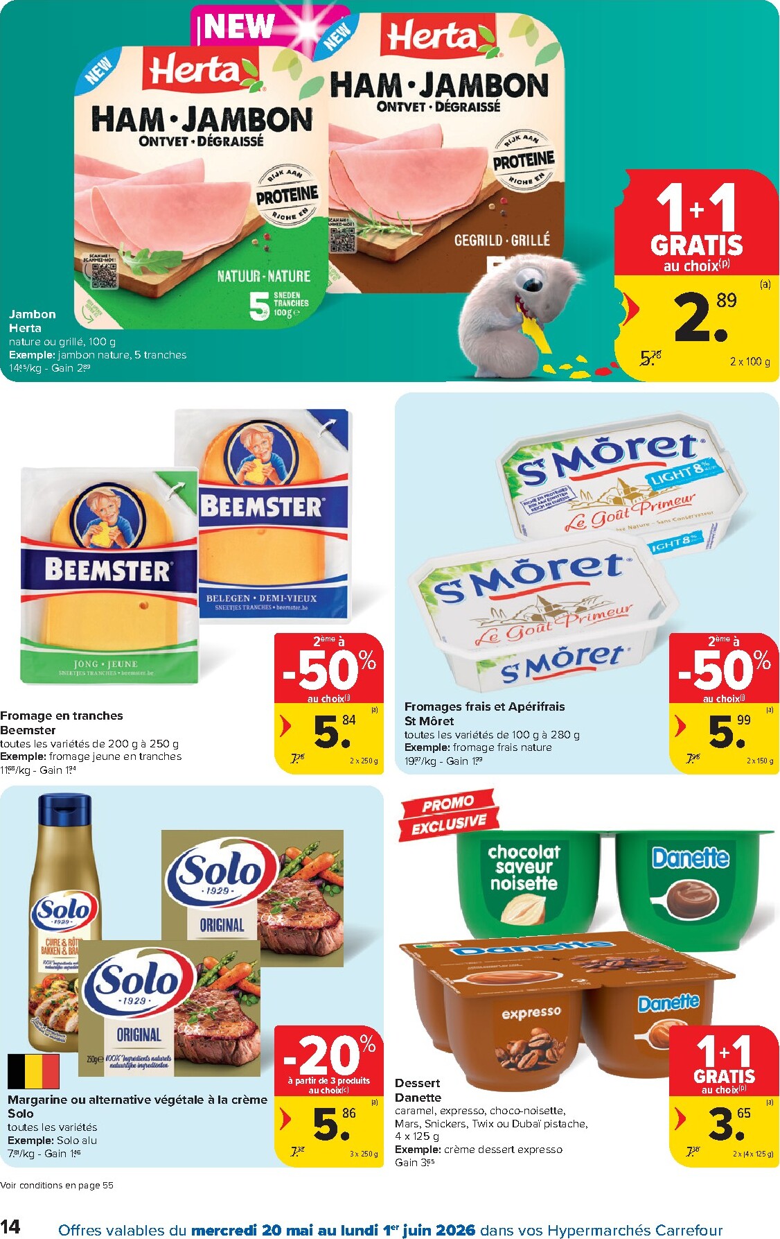 carrefour - Carrefour Hypermarchés folder voor volgende week van woensdag 20/05/2026 tot maandag 01/06/2026 - page: 14