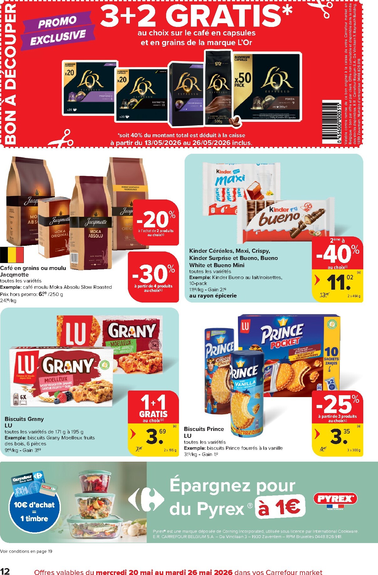 carrefour - Carrefour Market folder voor volgende week van woensdag 20/05/2026 tot dinsdag 26/05/2026 - page: 12