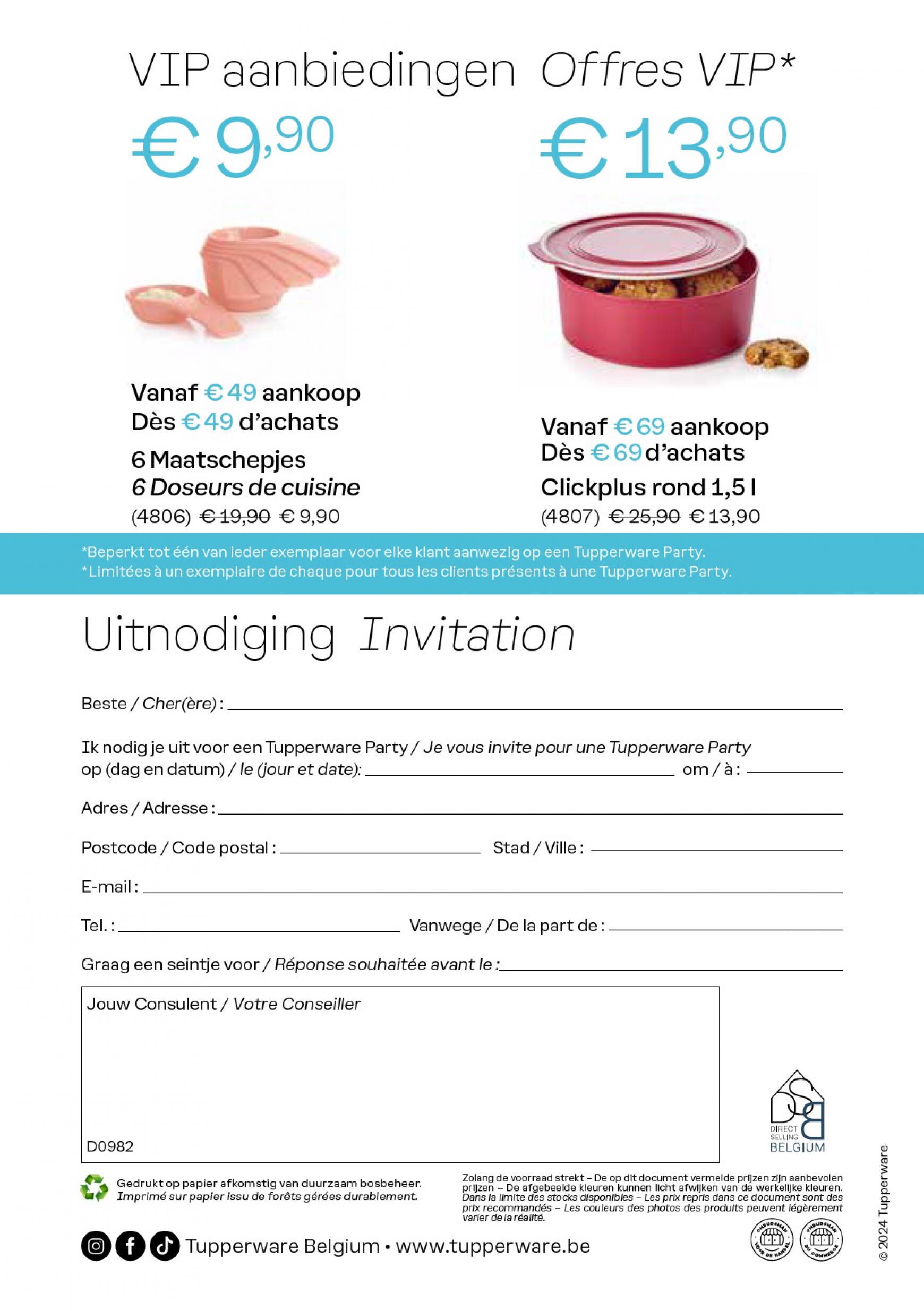 tupperware - Tupperware - Maandelijkse promoties geldig vanaf 05.02.2024 - page: 12