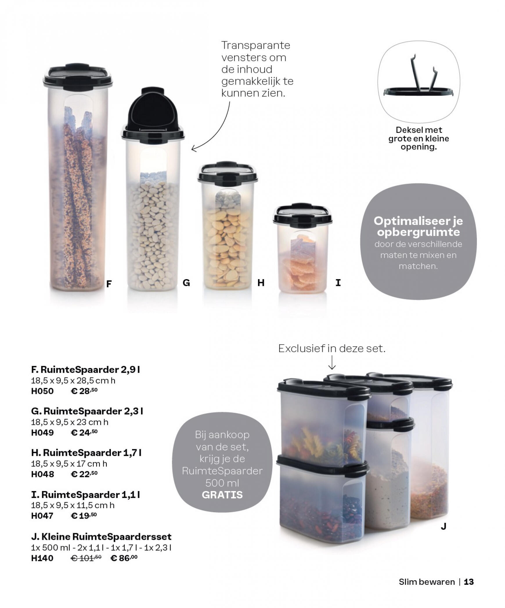 tupperware - Tupperware - Catalogus Lente/Zomer 2024 geldig vanaf 15.03.2024 - page: 13