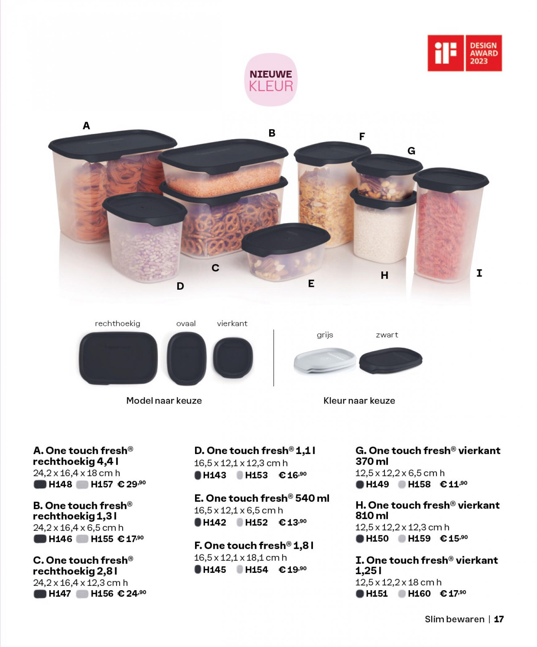 tupperware - Tupperware - Catalogus Lente/Zomer 2024 geldig vanaf 15.03.2024 - page: 17