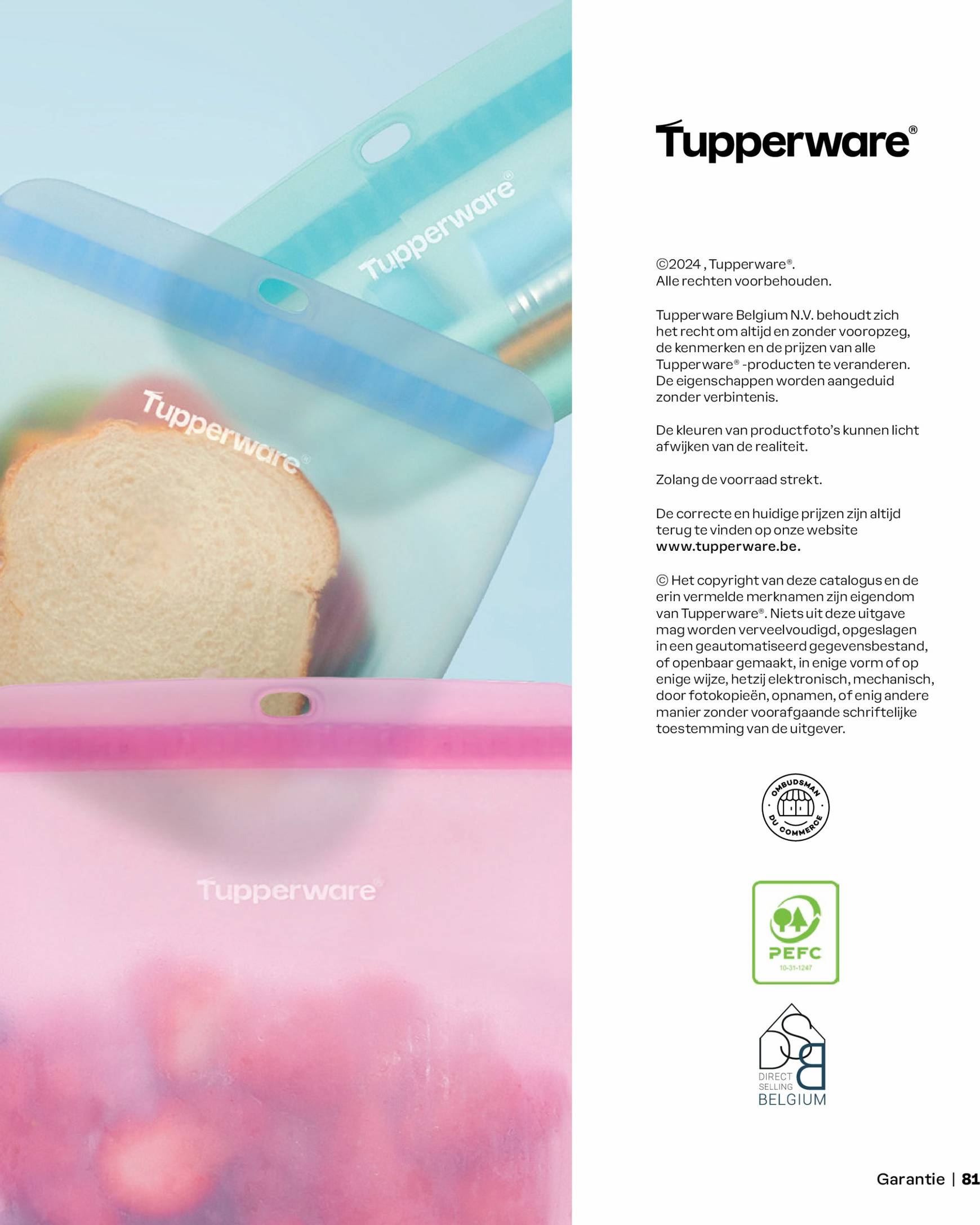 tupperware - Tupperware - Herfst, Winter folder huidig 01.09. - 28.02. - page: 81