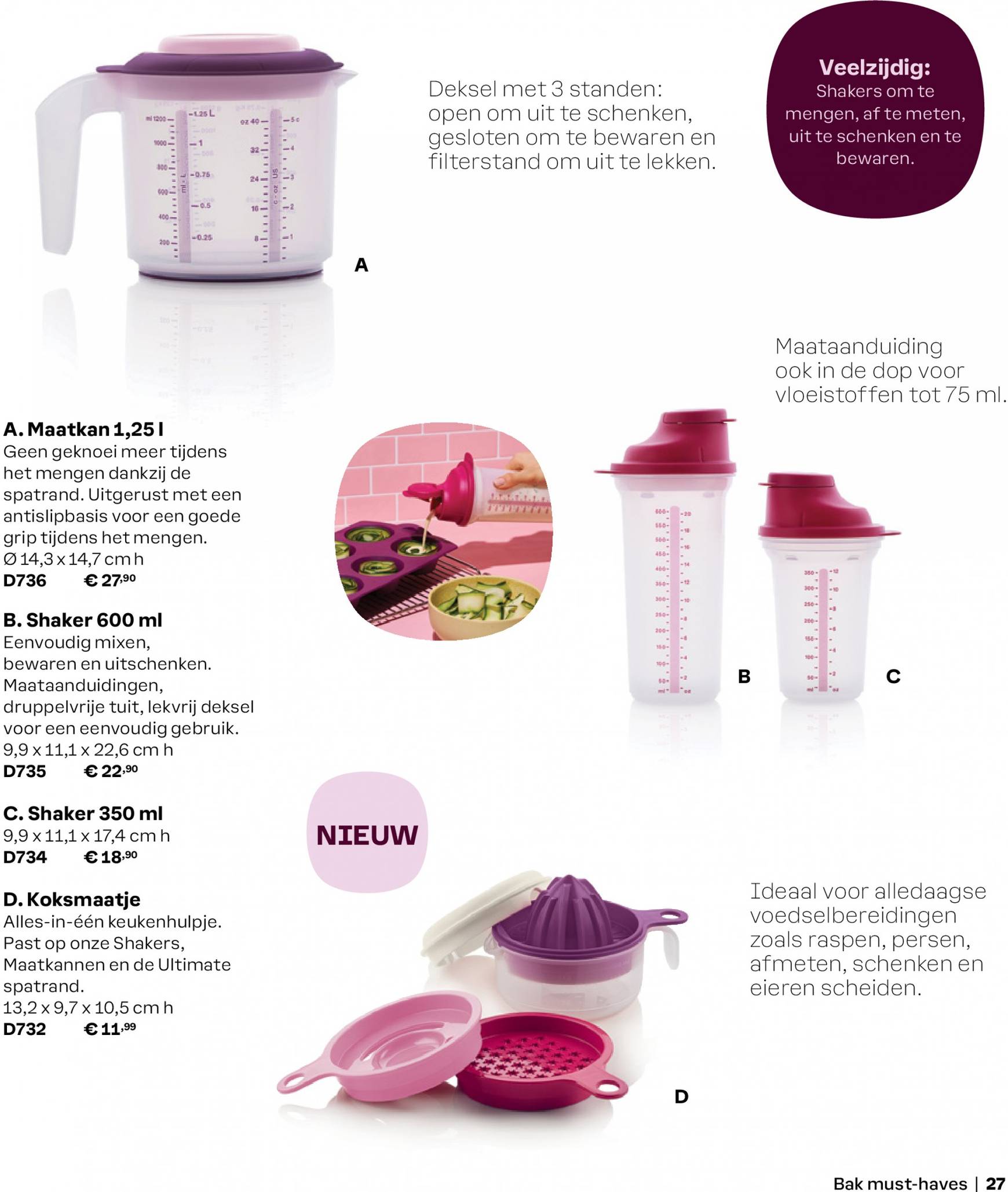 tupperware - Tupperware - Herfst, Winter folder huidig 01.09. - 28.02. - page: 27