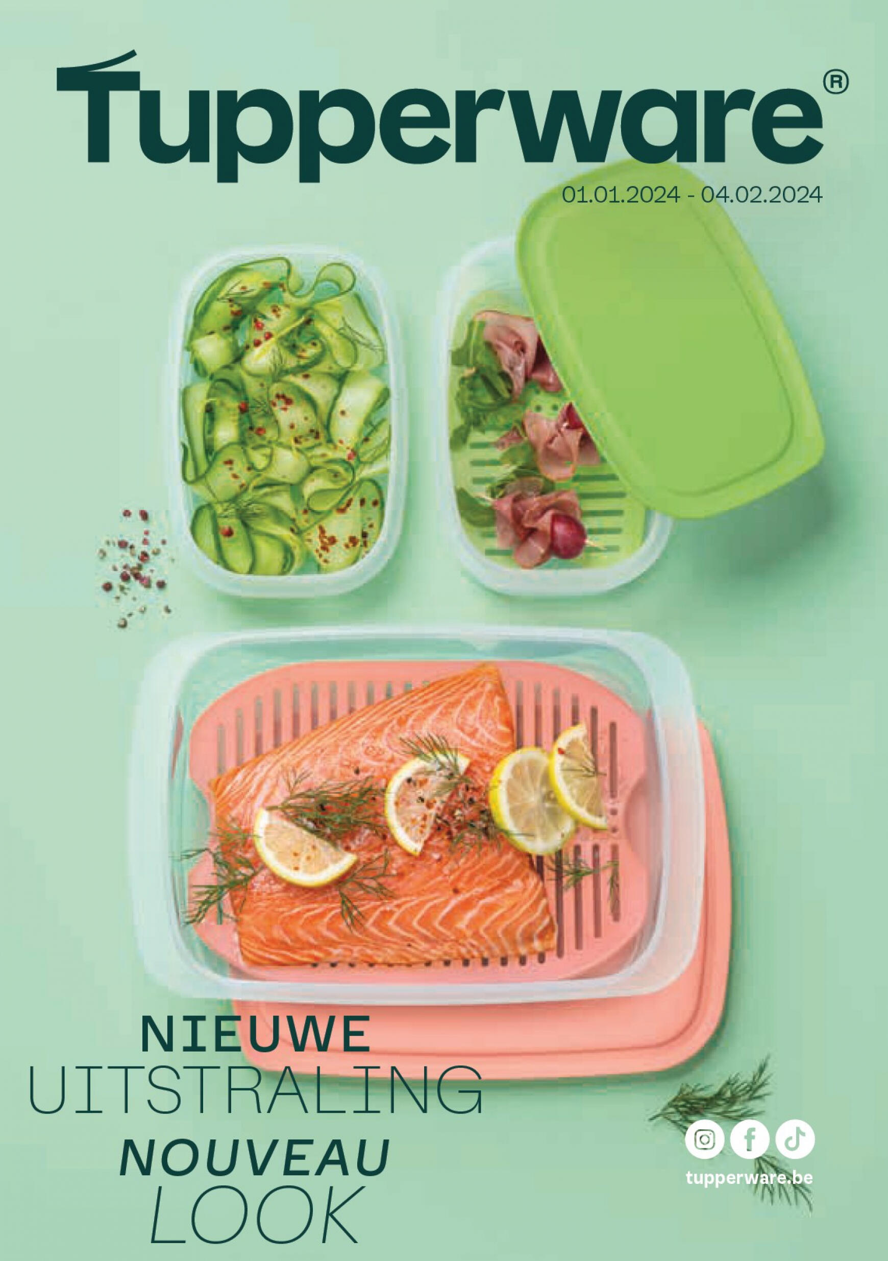 tupperware - Tupperware - Maandelijkse promoties geldig vanaf 01.01.2024 - page: 1