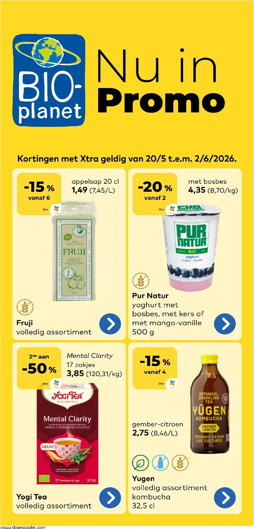 bio-planet - Huidige Bio-Planet folder geldig van woensdag 20/05/2026 tot dinsdag 02/06/2026