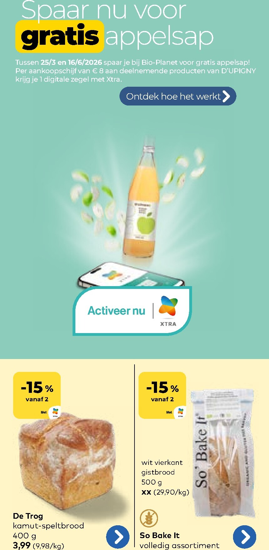 bio-planet - De Bio-Planet folder geldig vanaf 25/03/2026 t/m 07/04/2026 - page: 4