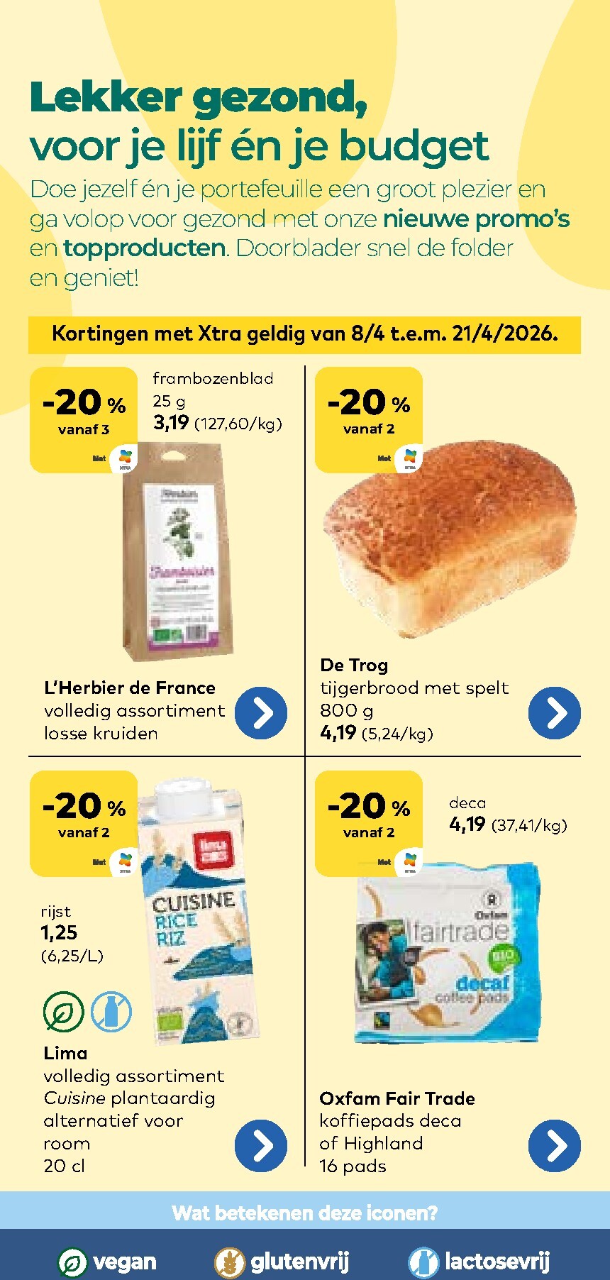 bio-planet - Huidige Bio-Planet folder geldig van woensdag 08/04/2026 tot dinsdag 21/04/2026 - page: 4