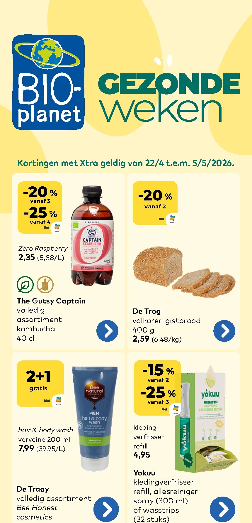 bio-planet - Toekomstige Bio-Planet folder geldig van woensdag 22/04/2026 tot dinsdag 05/05/2026 - page: 1