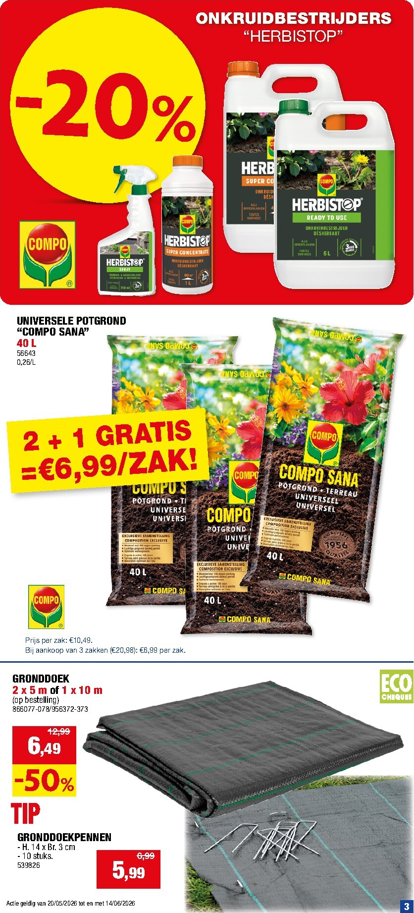 hubo - Huidige Hubo folder geldig van woensdag 27/05/2026 tot zondag 07/06/2026 - page: 3