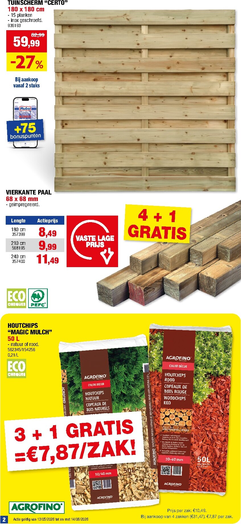 hubo - Huidige Hubo folder geldig van woensdag 27/05/2026 tot zondag 07/06/2026 - page: 2