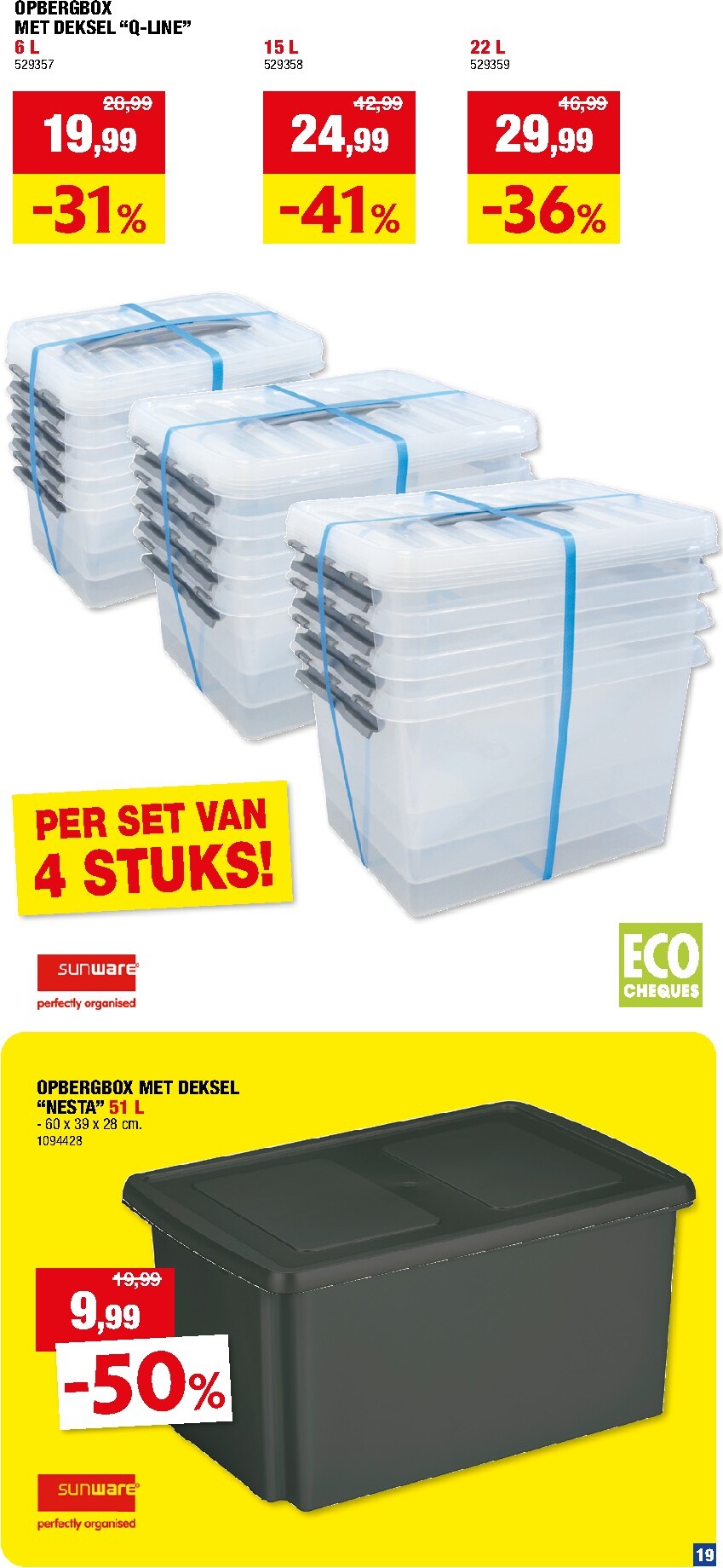 hubo - Huidige Hubo folder geldig van woensdag 27/05/2026 tot zondag 07/06/2026 - page: 19