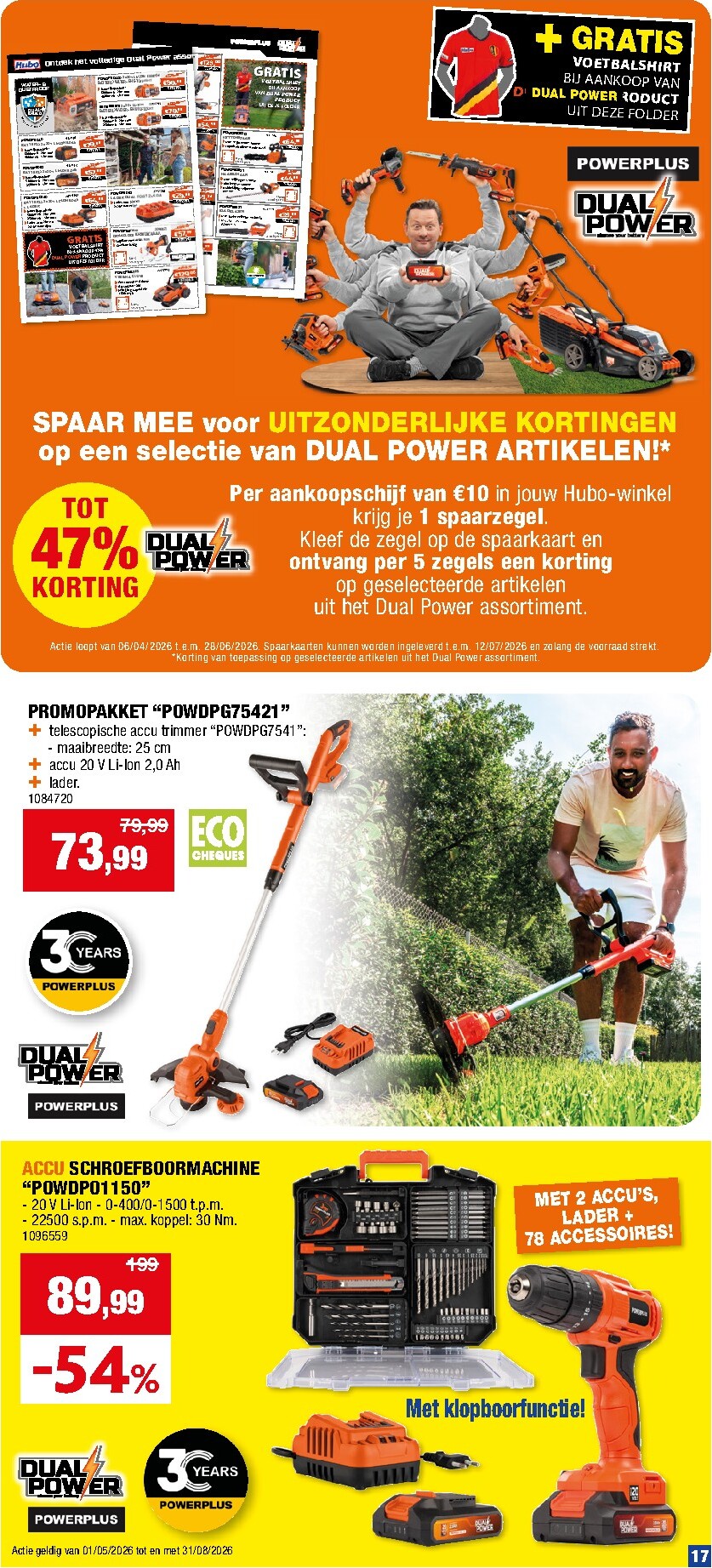 hubo - Huidige Hubo folder geldig van woensdag 27/05/2026 tot zondag 07/06/2026 - page: 17