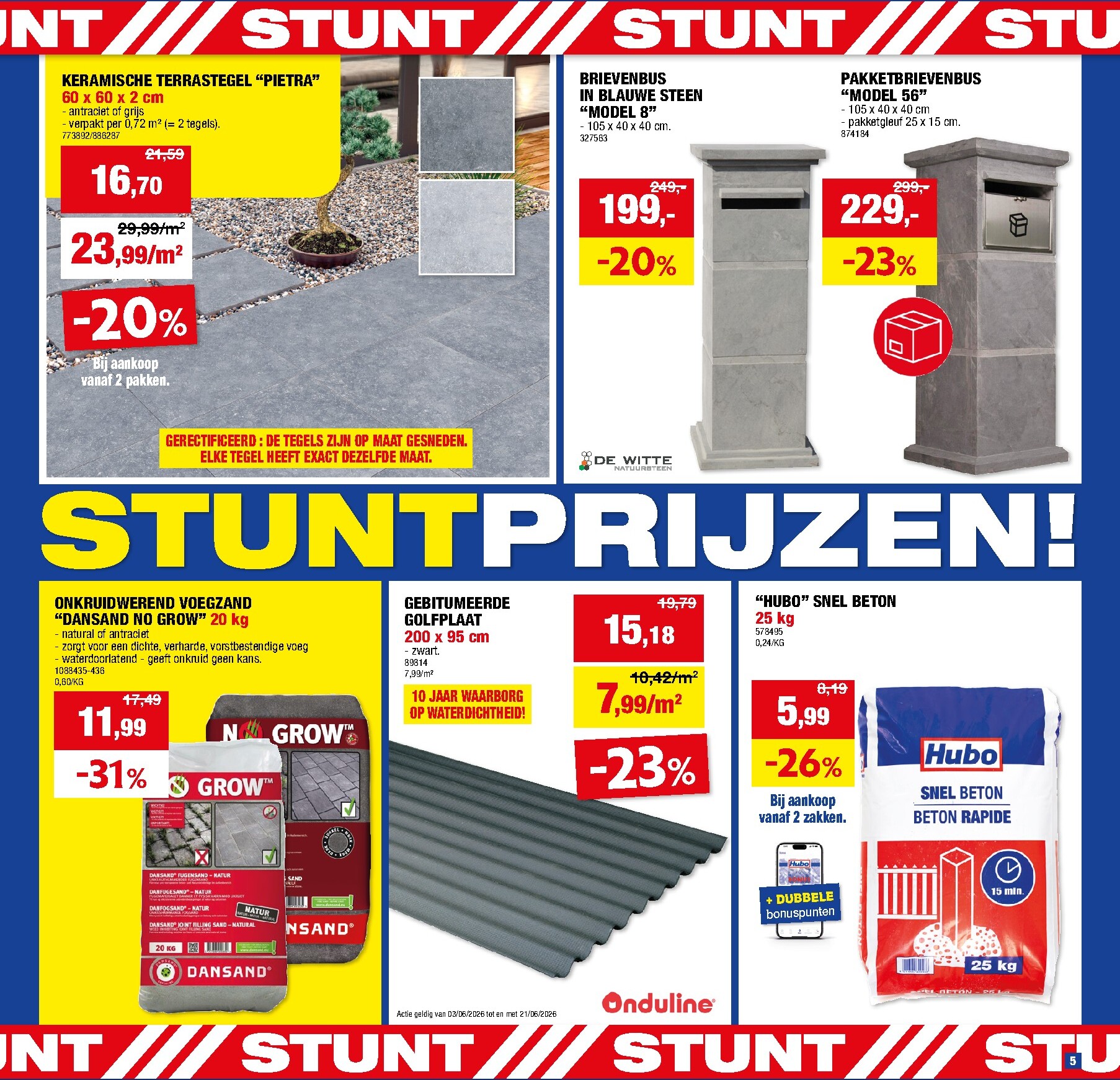hubo - Huidige Hubo folder geldig van woensdag 10/06/2026 tot zondag 21/06/2026 - page: 5