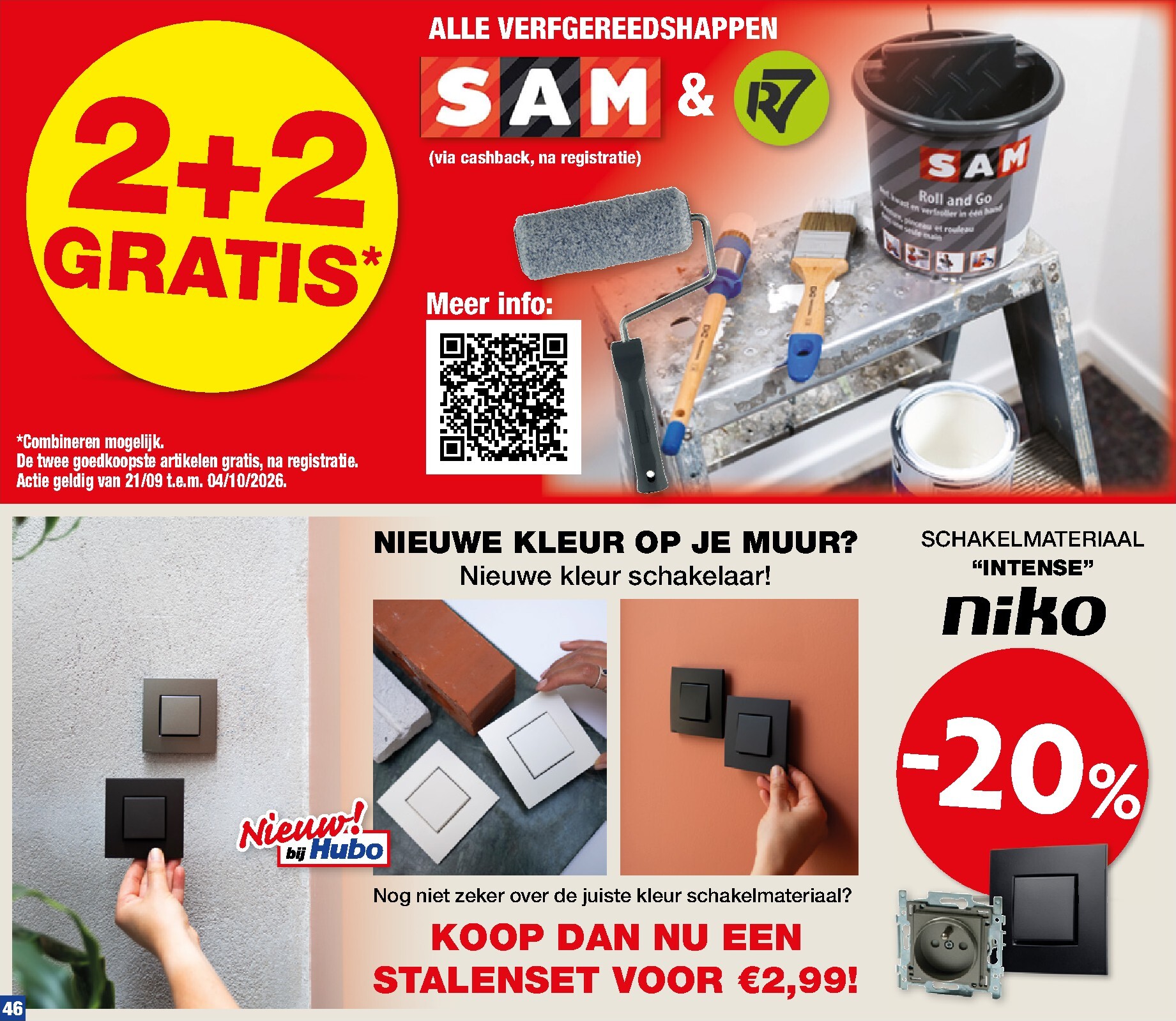 hubo - Huidige Hubo folder geldig van woensdag 23/09/2026 tot zondag 04/10/2026 - page: 46