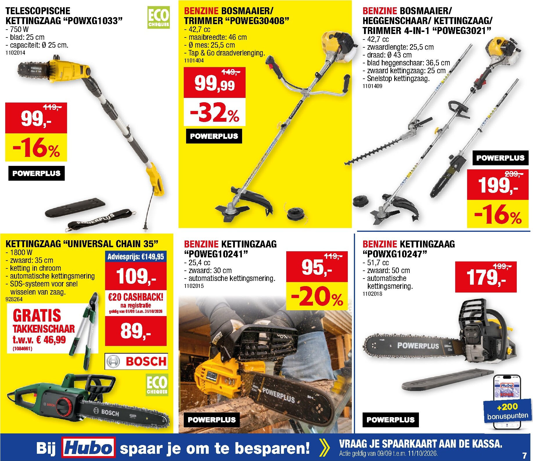 hubo - Huidige Hubo folder geldig van woensdag 23/09/2026 tot zondag 04/10/2026 - page: 7