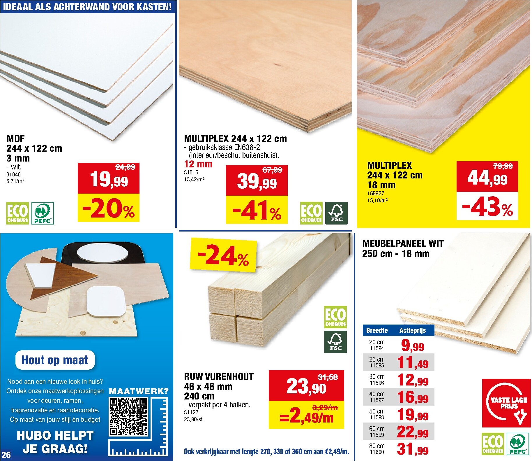 hubo - Huidige Hubo folder geldig van woensdag 23/09/2026 tot zondag 04/10/2026 - page: 26
