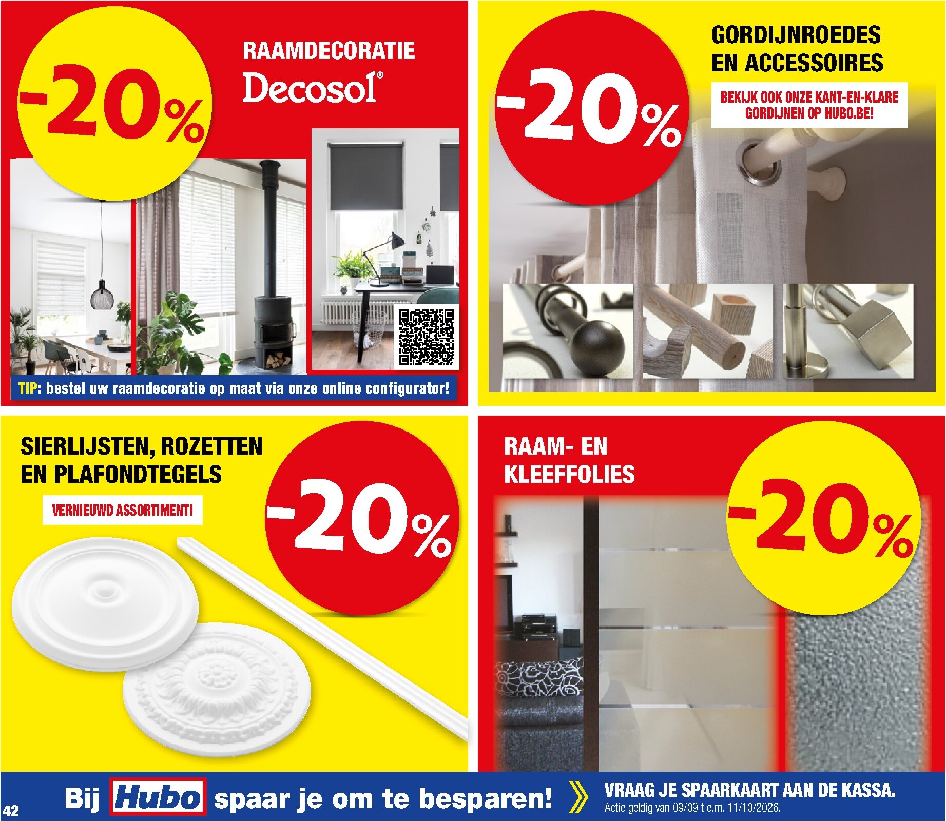 hubo - Huidige Hubo folder geldig van woensdag 23/09/2026 tot zondag 04/10/2026 - page: 42