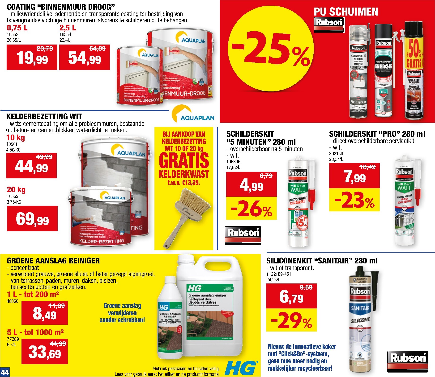 hubo - Huidige Hubo folder geldig van woensdag 23/09/2026 tot zondag 04/10/2026 - page: 44