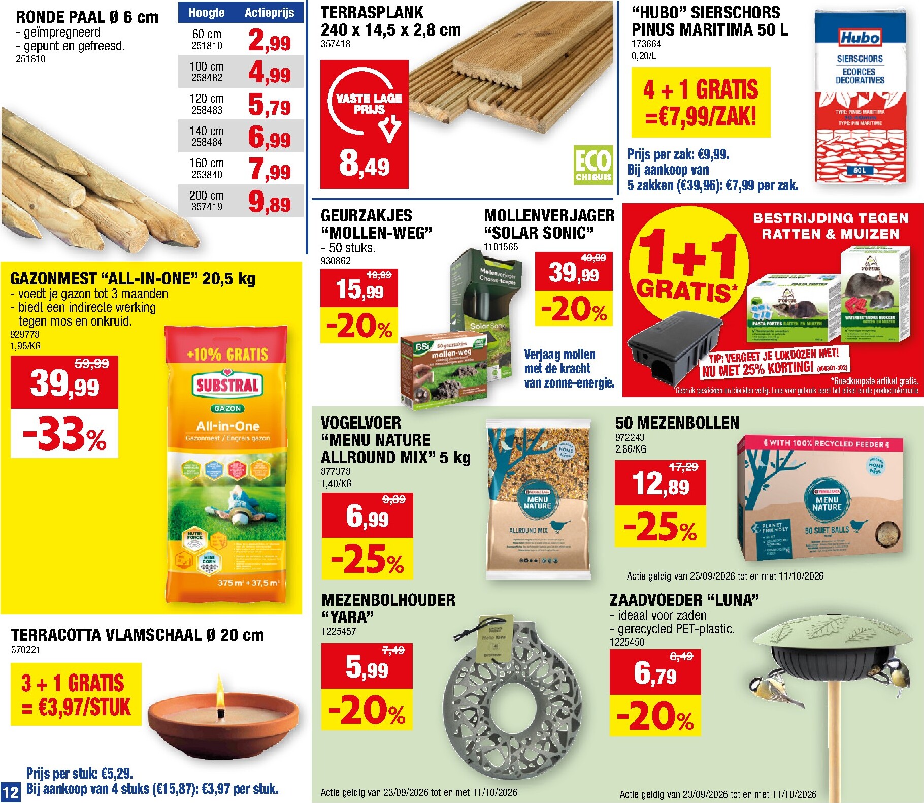 hubo - Huidige Hubo folder geldig van woensdag 23/09/2026 tot zondag 04/10/2026 - page: 12