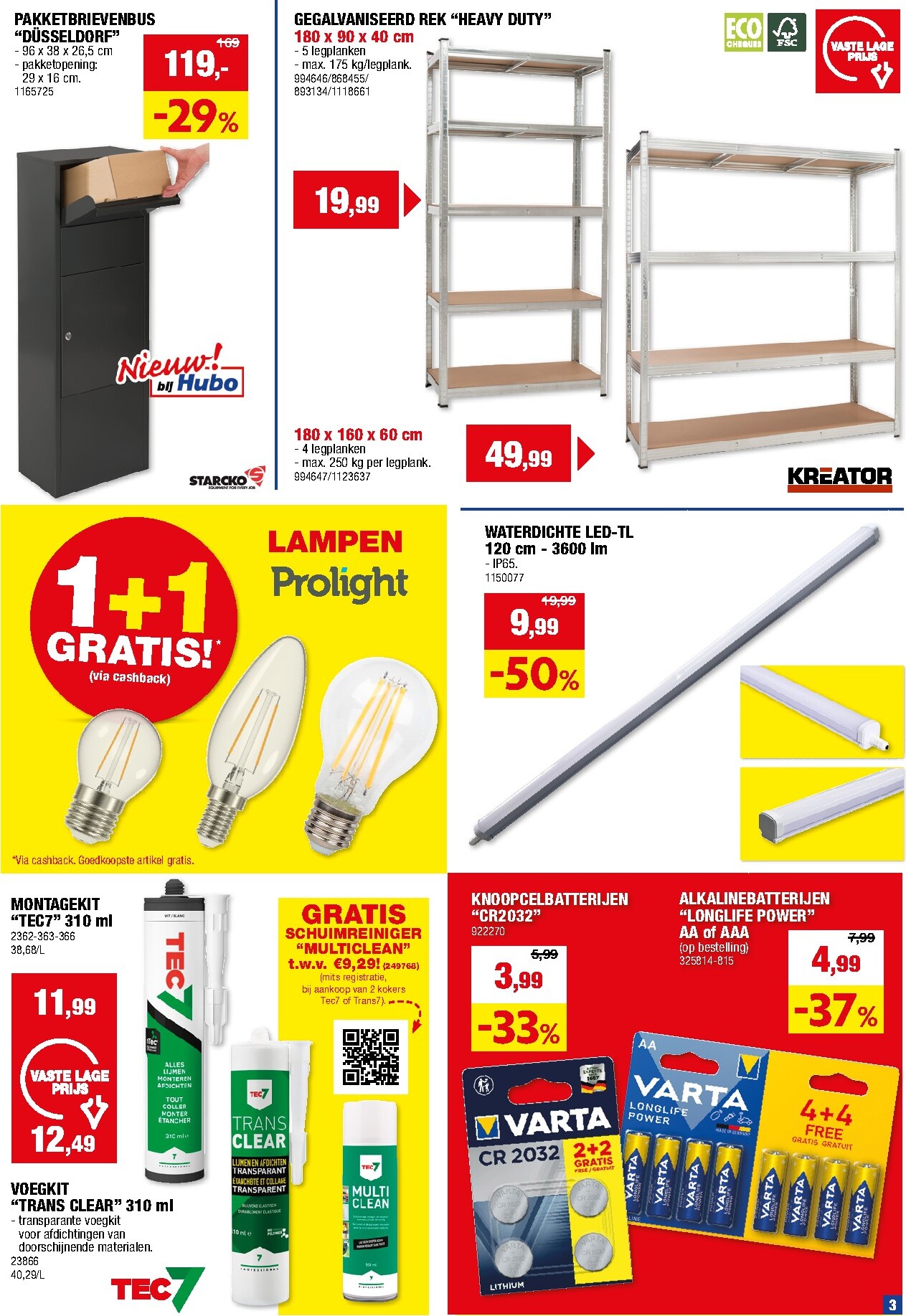 hubo - Huidige Hubo folder geldig van woensdag 21/10/2026 tot zondag 01/11/2026 - page: 3