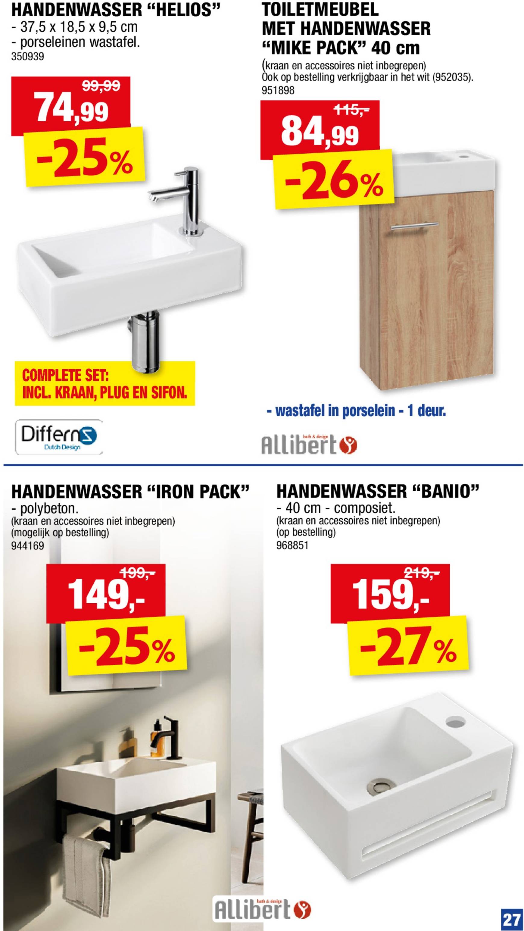 hubo - Hubo - Sanitairspecial folder geldig vanaf 13.11. - 24.11. - page: 27