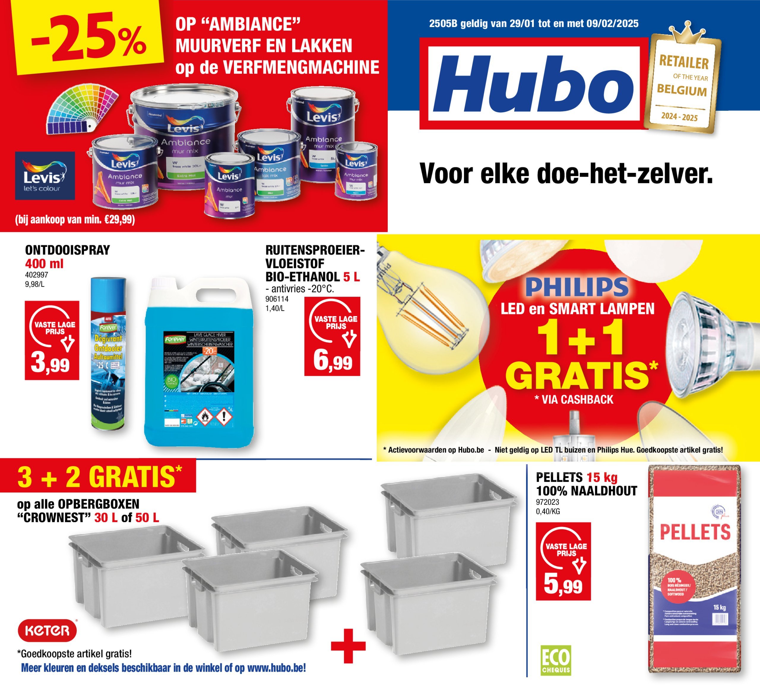 hubo - Hubo folder geldig vanaf 29/01 - 09/02