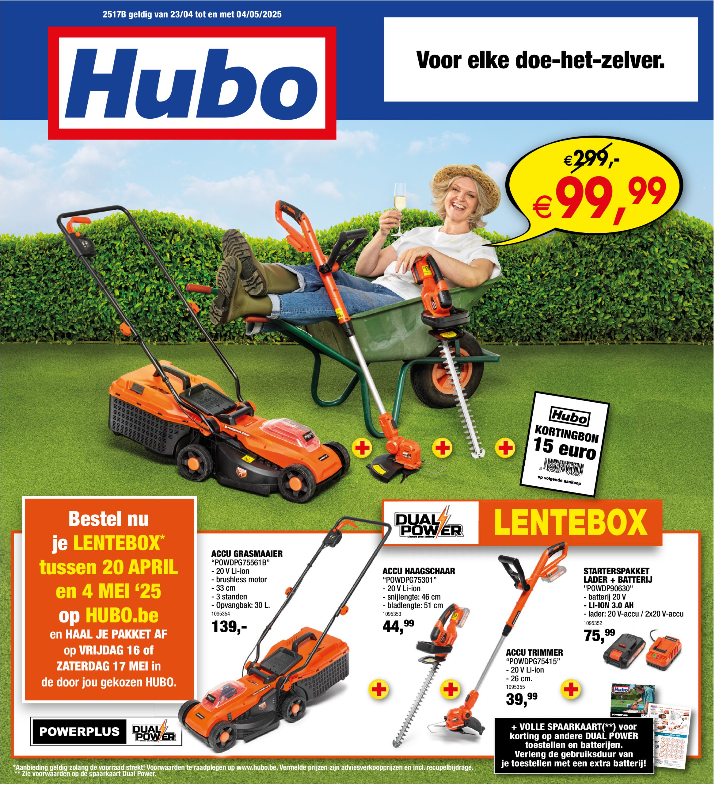 hubo - Hubo folder geldig vanaf 23/04 - 04/05