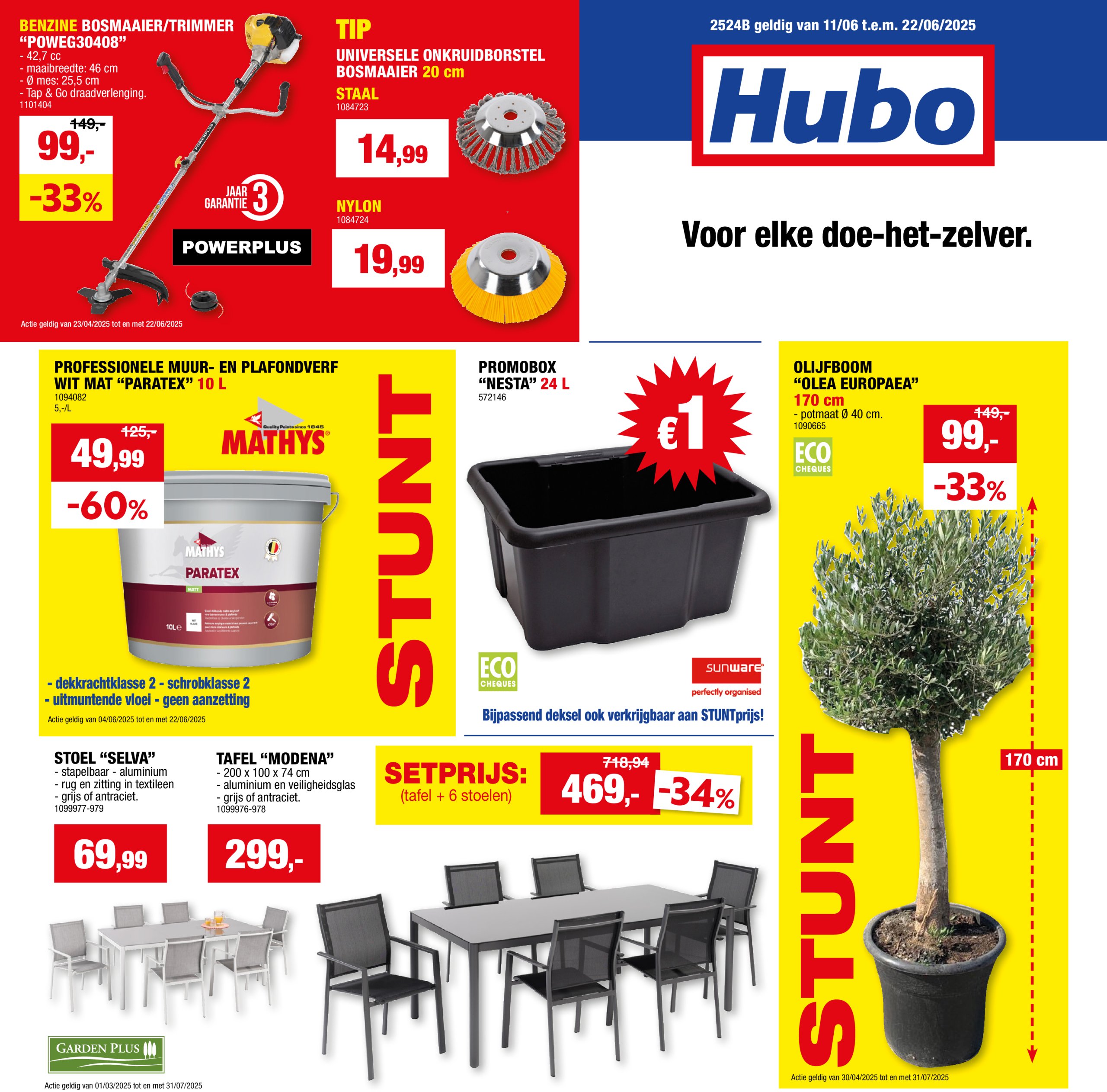 hubo - Hubo folder geldig vanaf 11/06 - 22/06