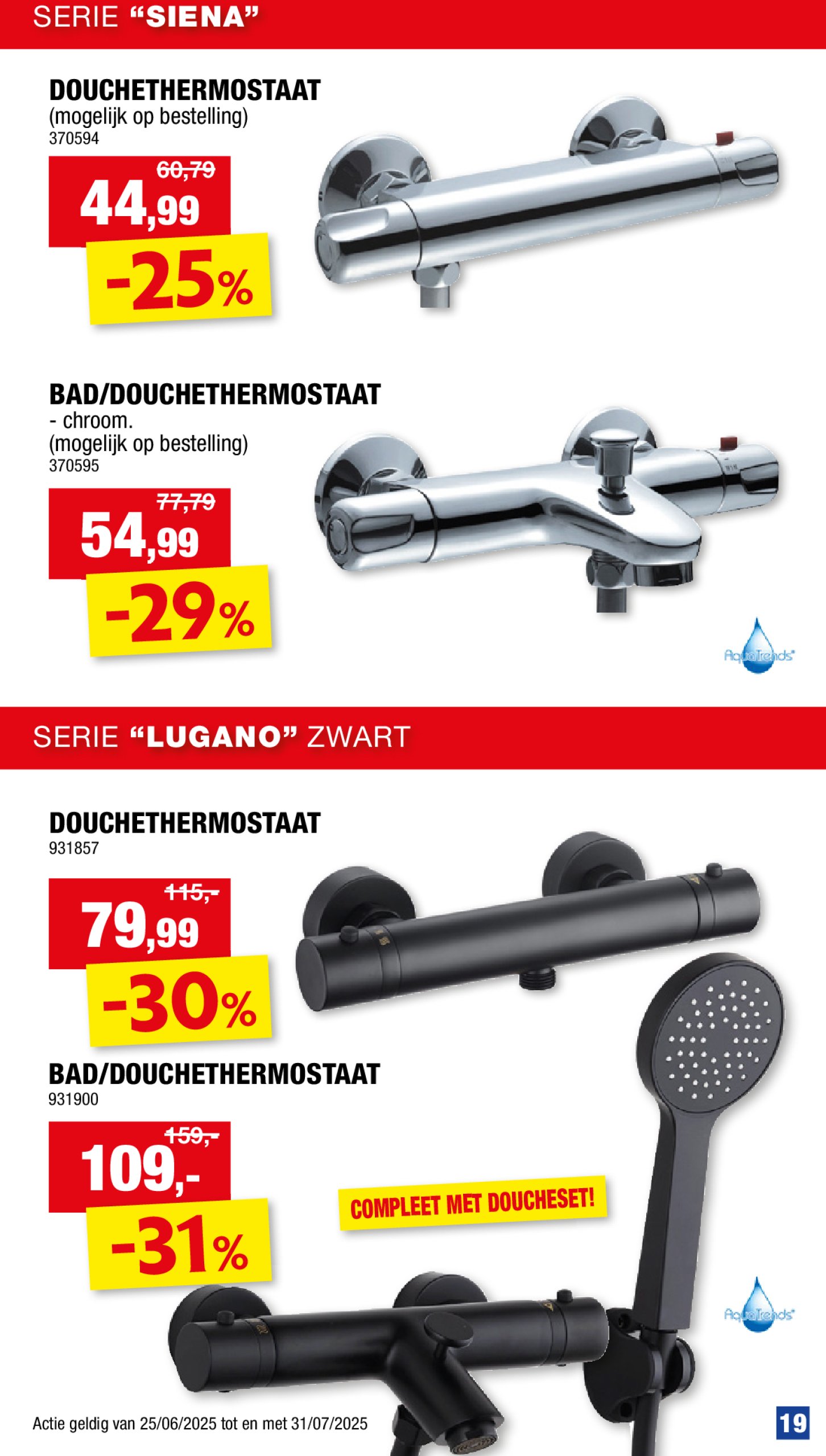 hubo - Hubo - Sanitairspecial folder geldig vanaf 09/07 - 20/07 - page: 19
