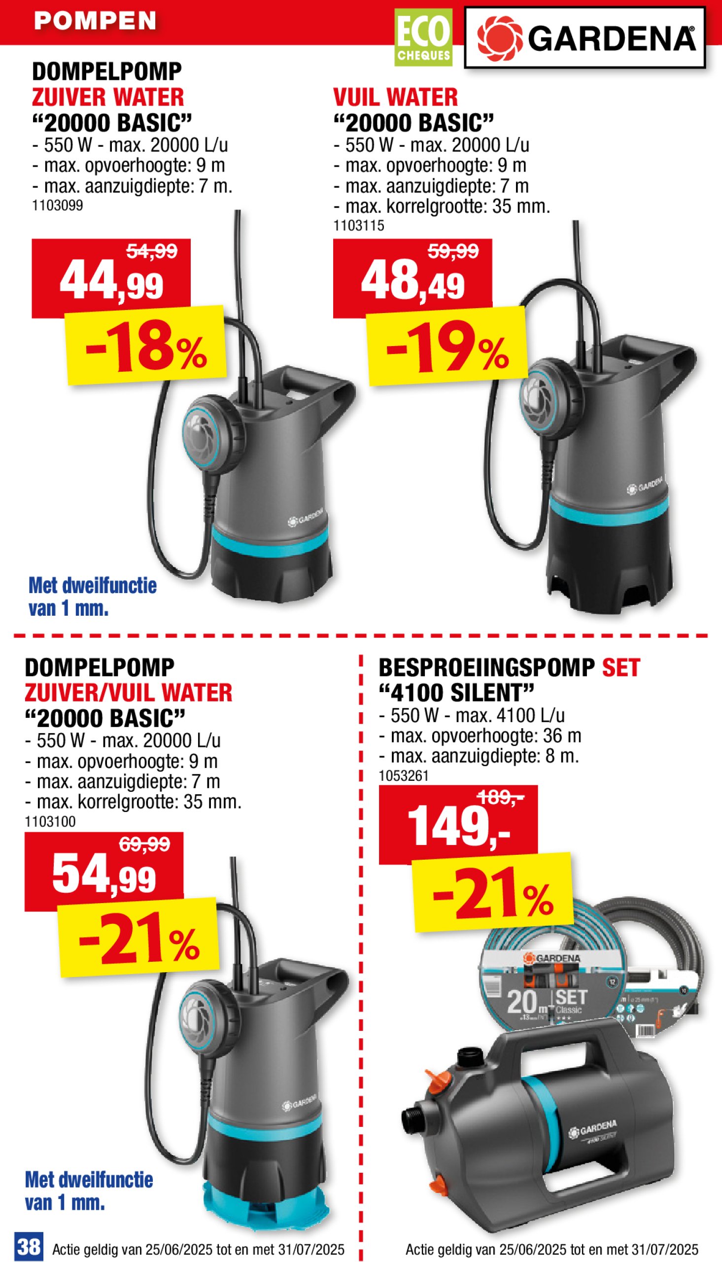 hubo - Hubo - Sanitairspecial folder geldig vanaf 09/07 - 20/07 - page: 39
