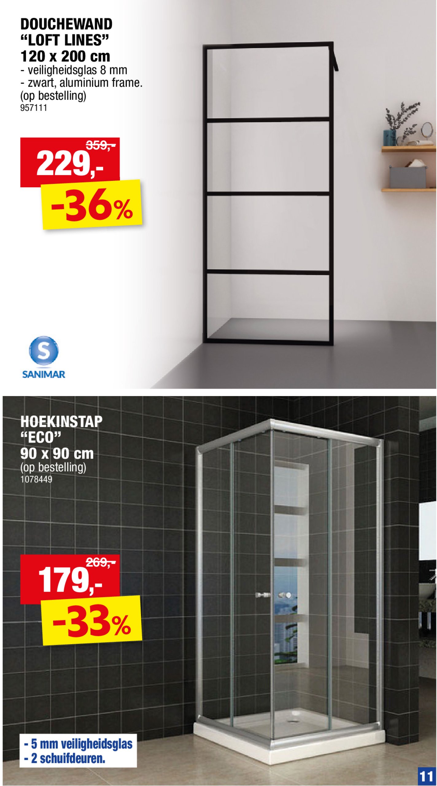 hubo - Hubo - Sanitairspecial folder geldig vanaf 09/07 - 20/07 - page: 11