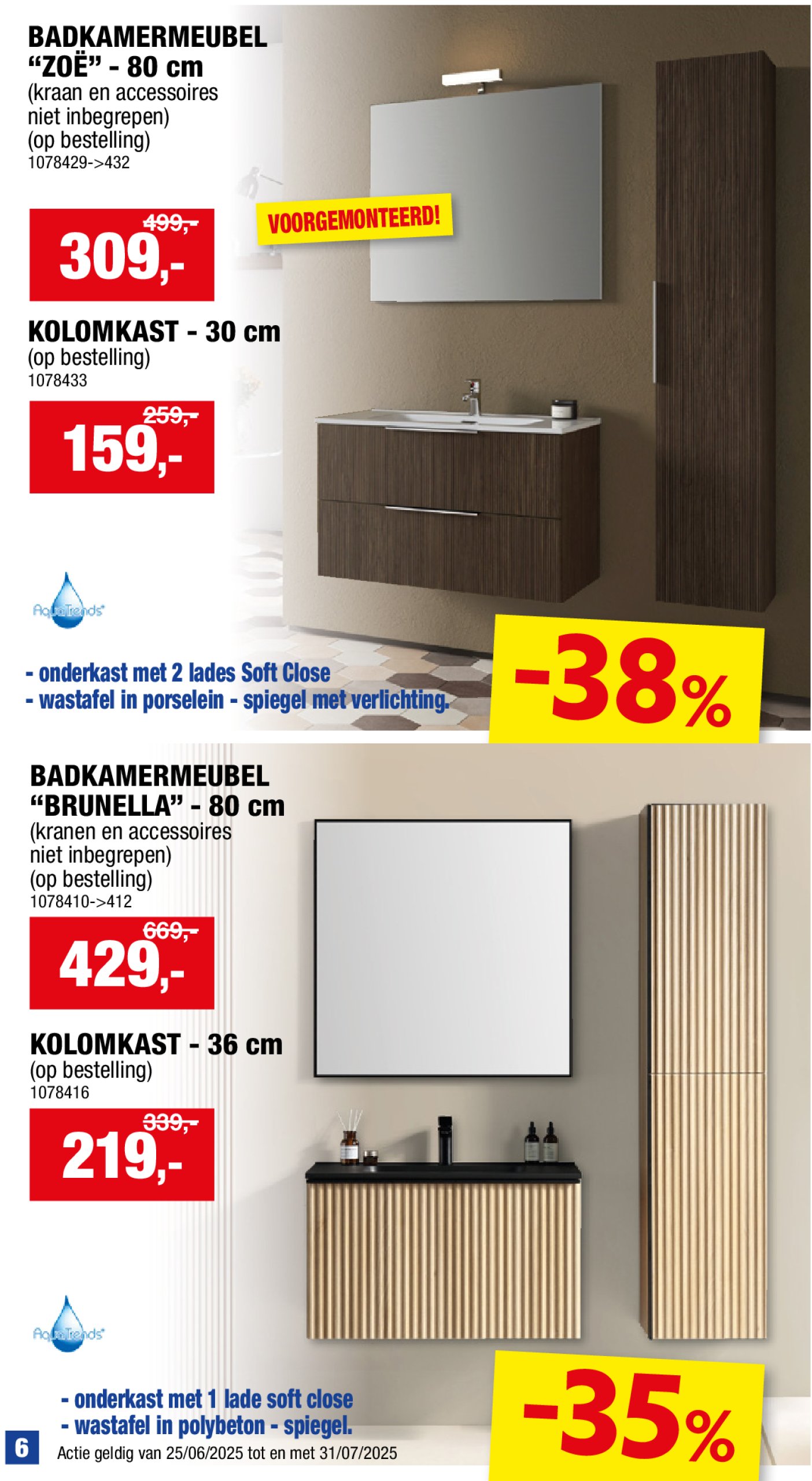 hubo - Hubo - Sanitairspecial folder geldig vanaf 09/07 - 20/07 - page: 6
