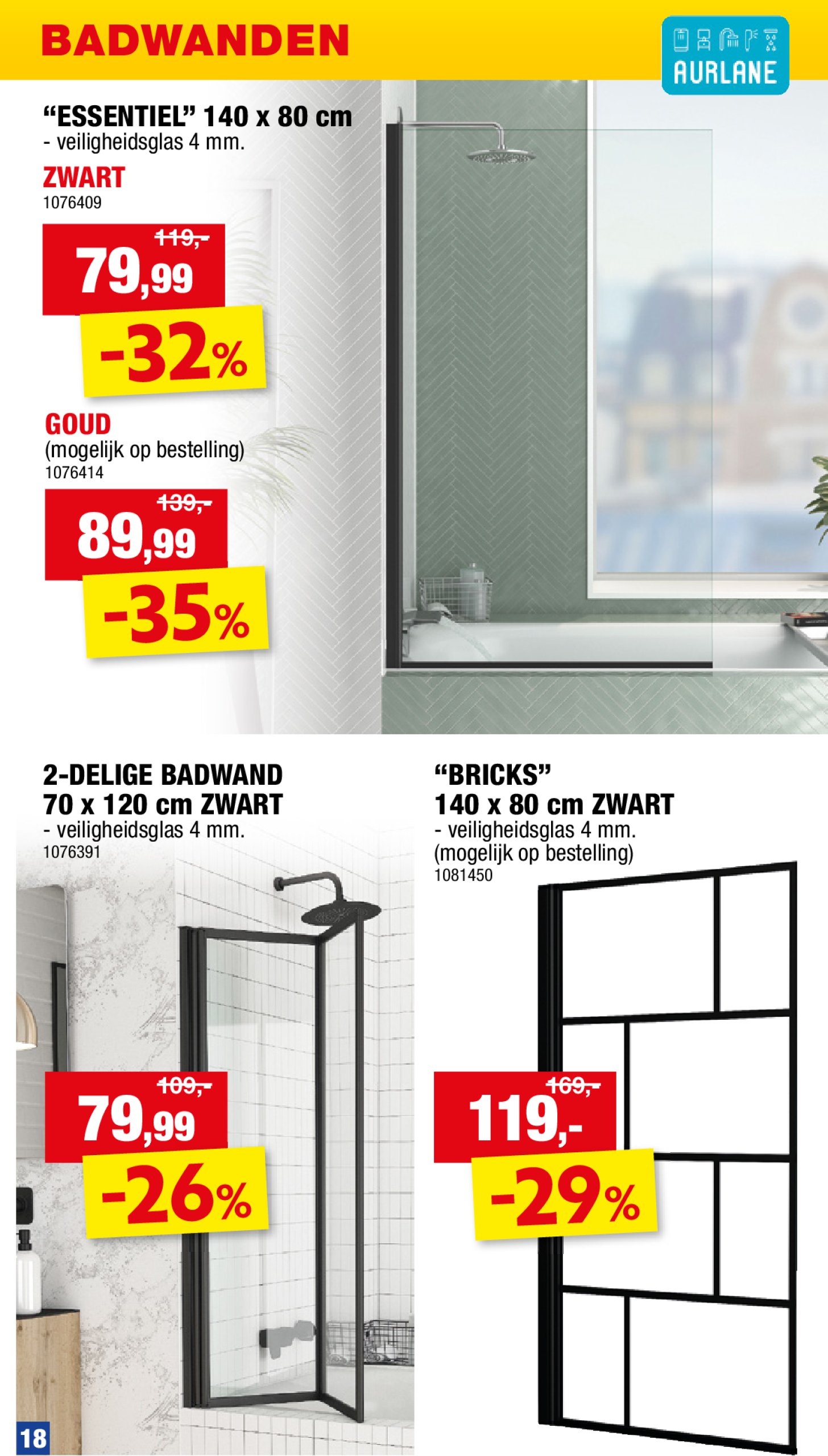 hubo - Hubo - Sanitairspecial folder geldig vanaf 09/07 - 20/07 - page: 18