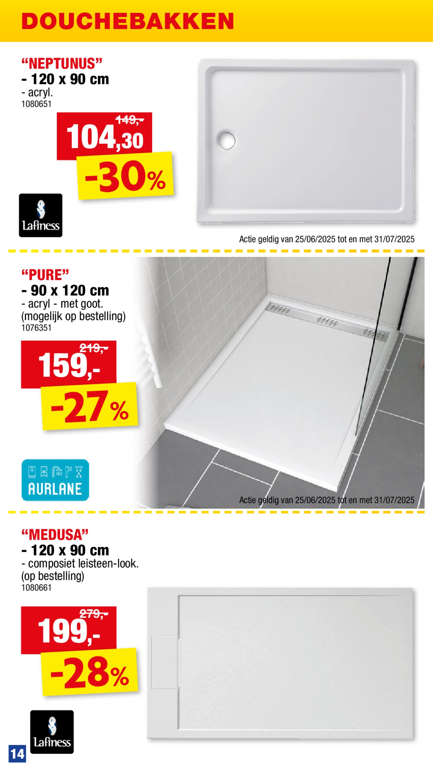 hubo - Hubo - Sanitairspecial folder geldig vanaf 09/07 - 20/07 - page: 14