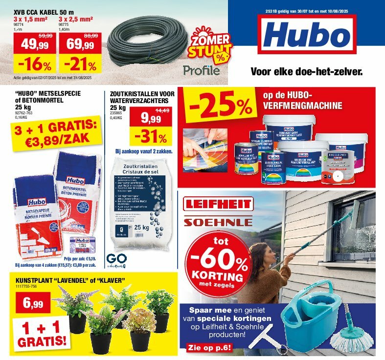 hubo - Hubo folder geldig vanaf 30/07 - 10/08