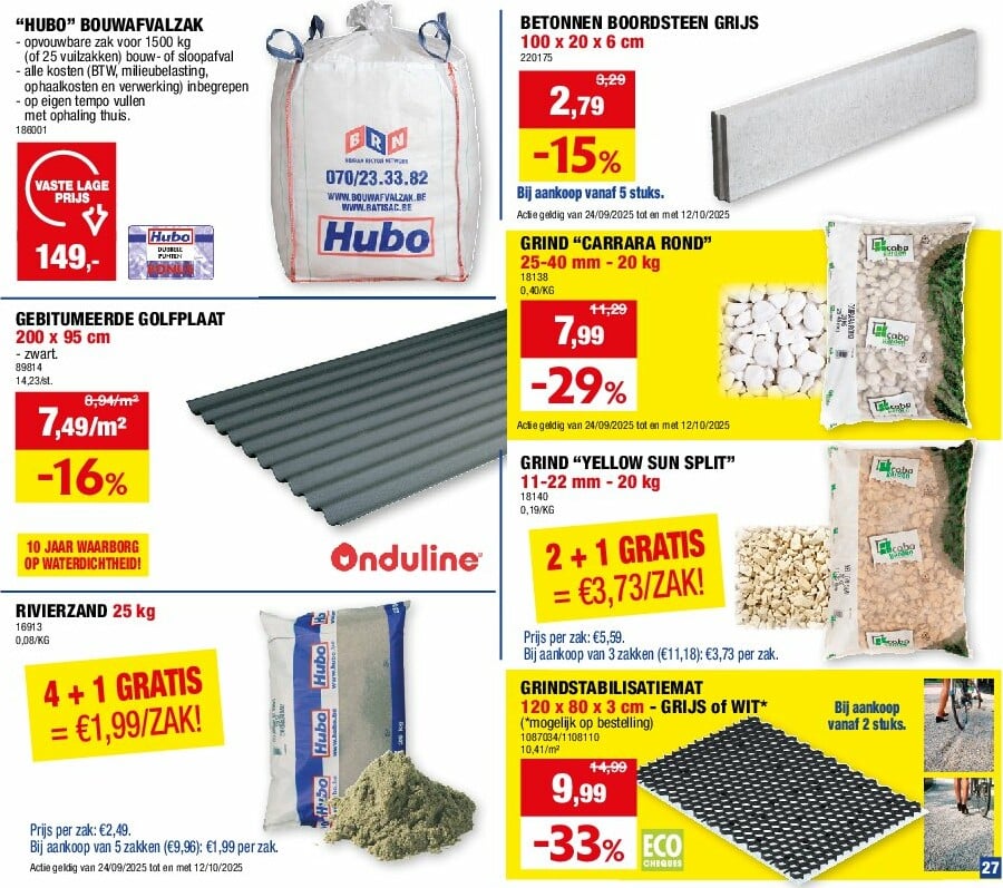 hubo - Hubo folder geldig vanaf 24/09 - 05/10 - page: 27