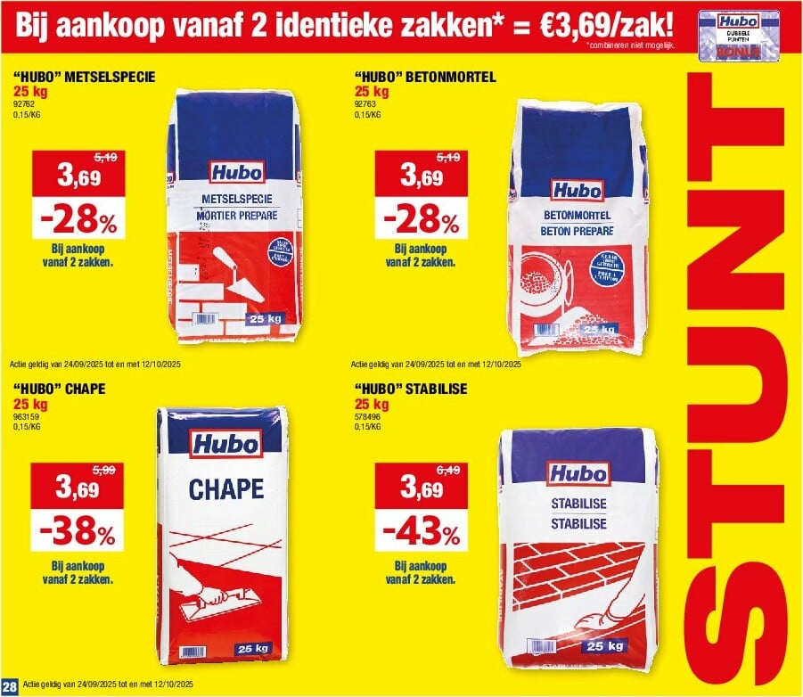 hubo - Hubo folder geldig vanaf 24/09 - 05/10 - page: 28
