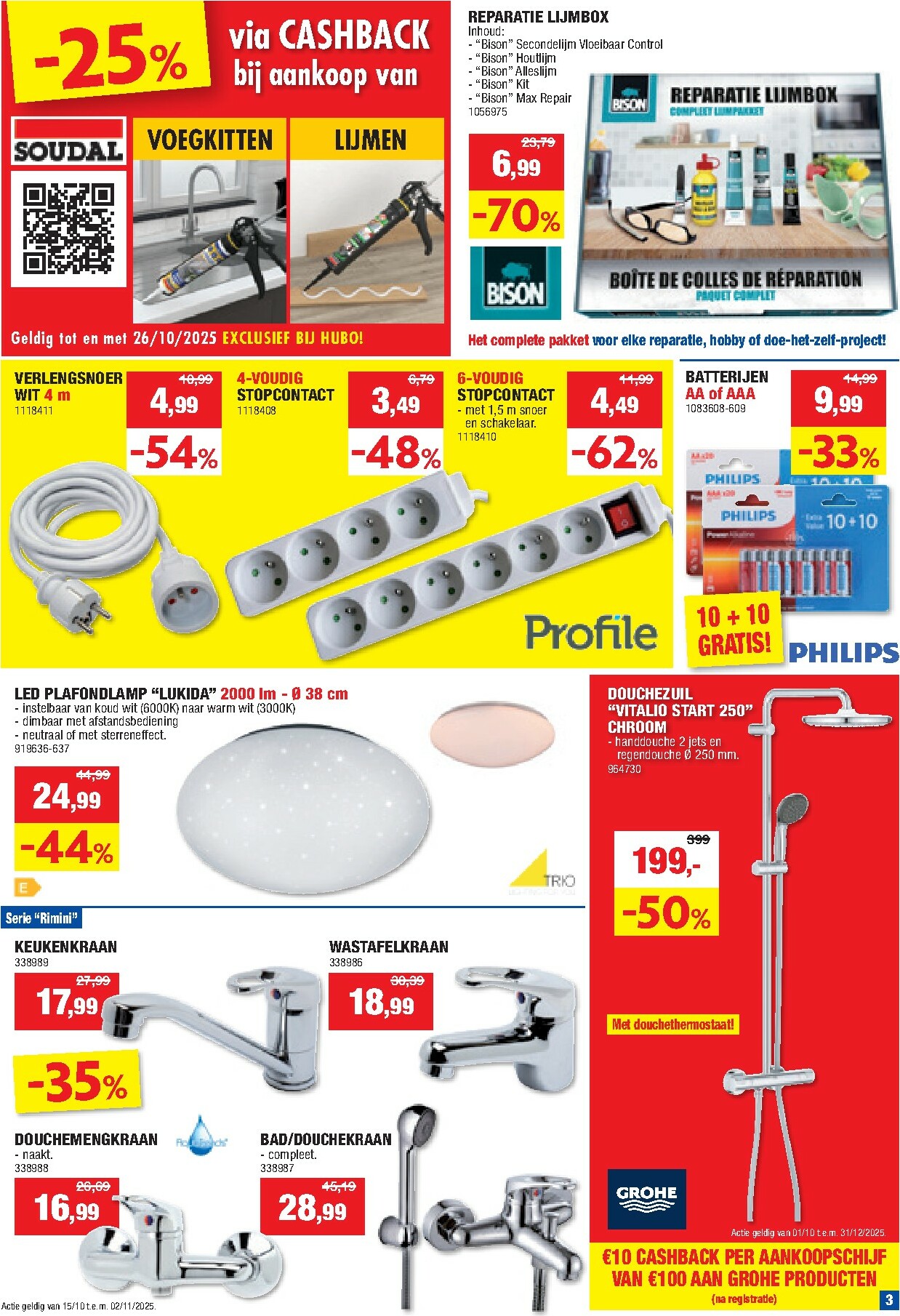 hubo - Hubo folder geldig vanaf 15/10 - 26/10 - page: 3