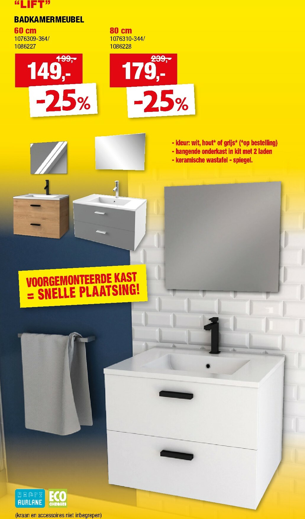 hubo - De Hubo - Sanitairspecial folder geldig vanaf 22/10 t/m 02/11 - page: 3 hubo - De Hubo - Sanitairspecial folder geldig vanaf 22/10 t/m 02/11 - page: 3
