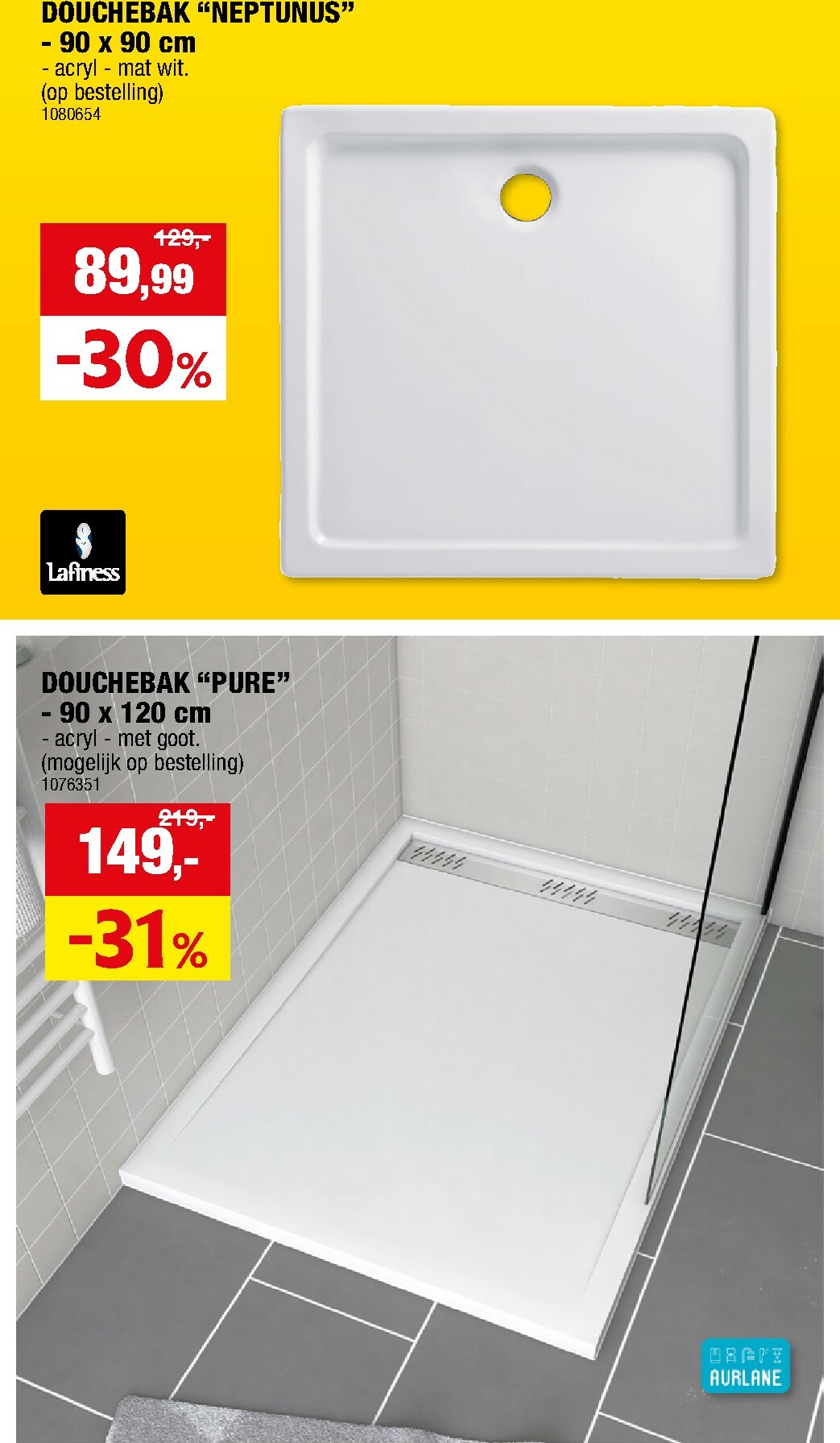 hubo - De Hubo - Sanitairspecial folder geldig vanaf 22/10 t/m 02/11 - page: 10 hubo - De Hubo - Sanitairspecial folder geldig vanaf 22/10 t/m 02/11 - page: 10