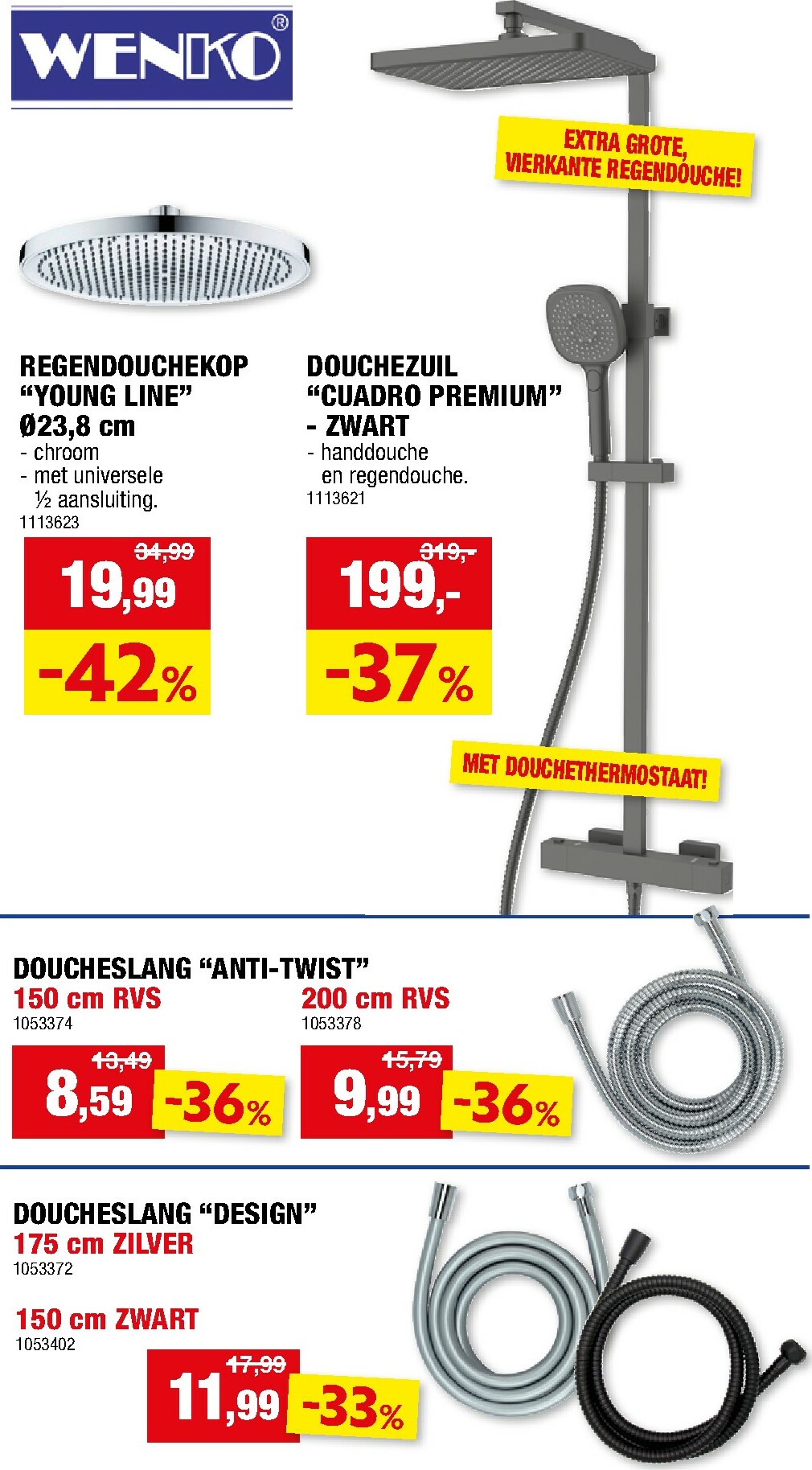 hubo - De Hubo - Sanitairspecial folder geldig vanaf 22/10 t/m 02/11 - page: 19 hubo - De Hubo - Sanitairspecial folder geldig vanaf 22/10 t/m 02/11 - page: 19