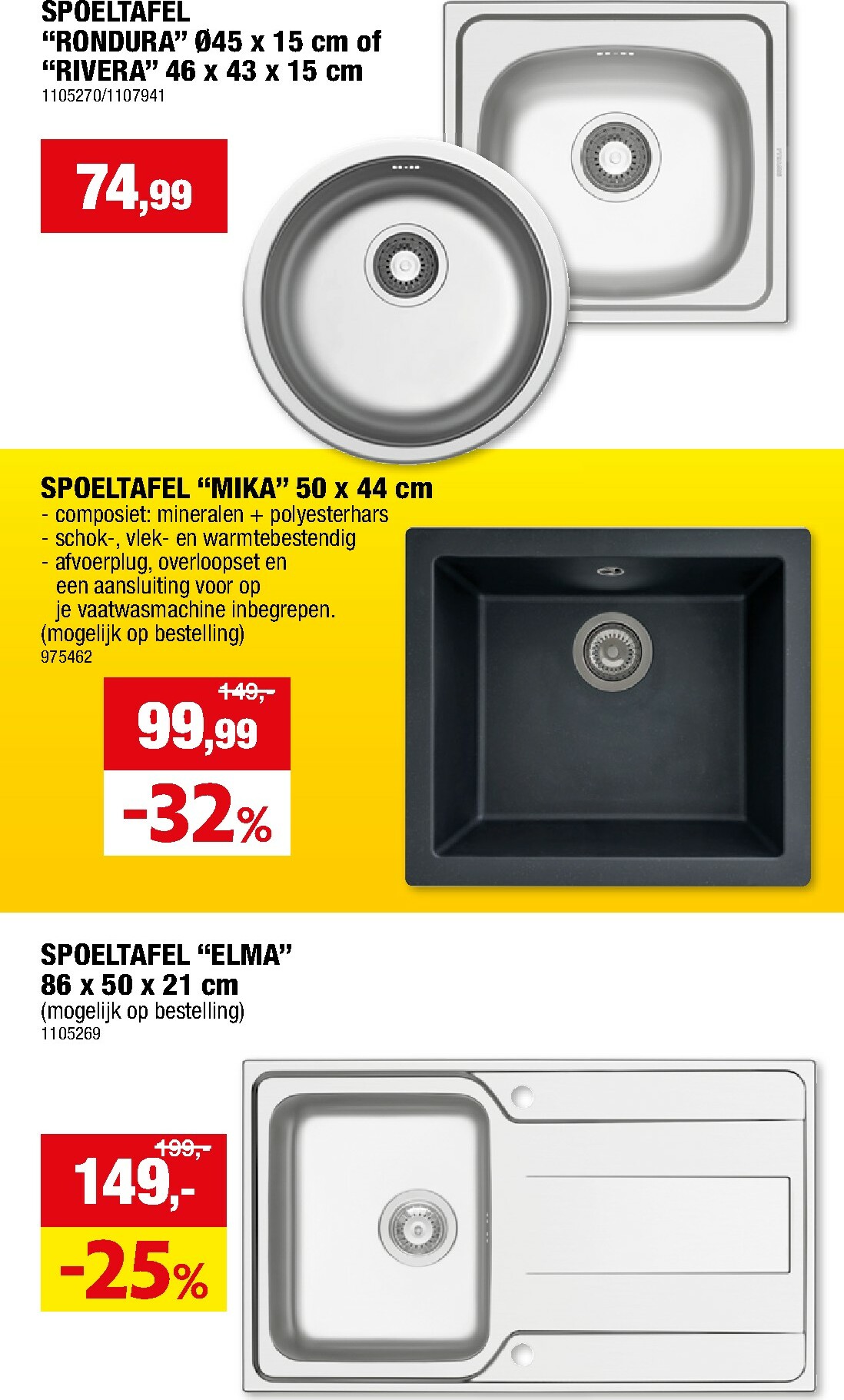 hubo - De Hubo - Sanitairspecial folder geldig vanaf 22/10 t/m 02/11 - page: 50 hubo - De Hubo - Sanitairspecial folder geldig vanaf 22/10 t/m 02/11 - page: 50