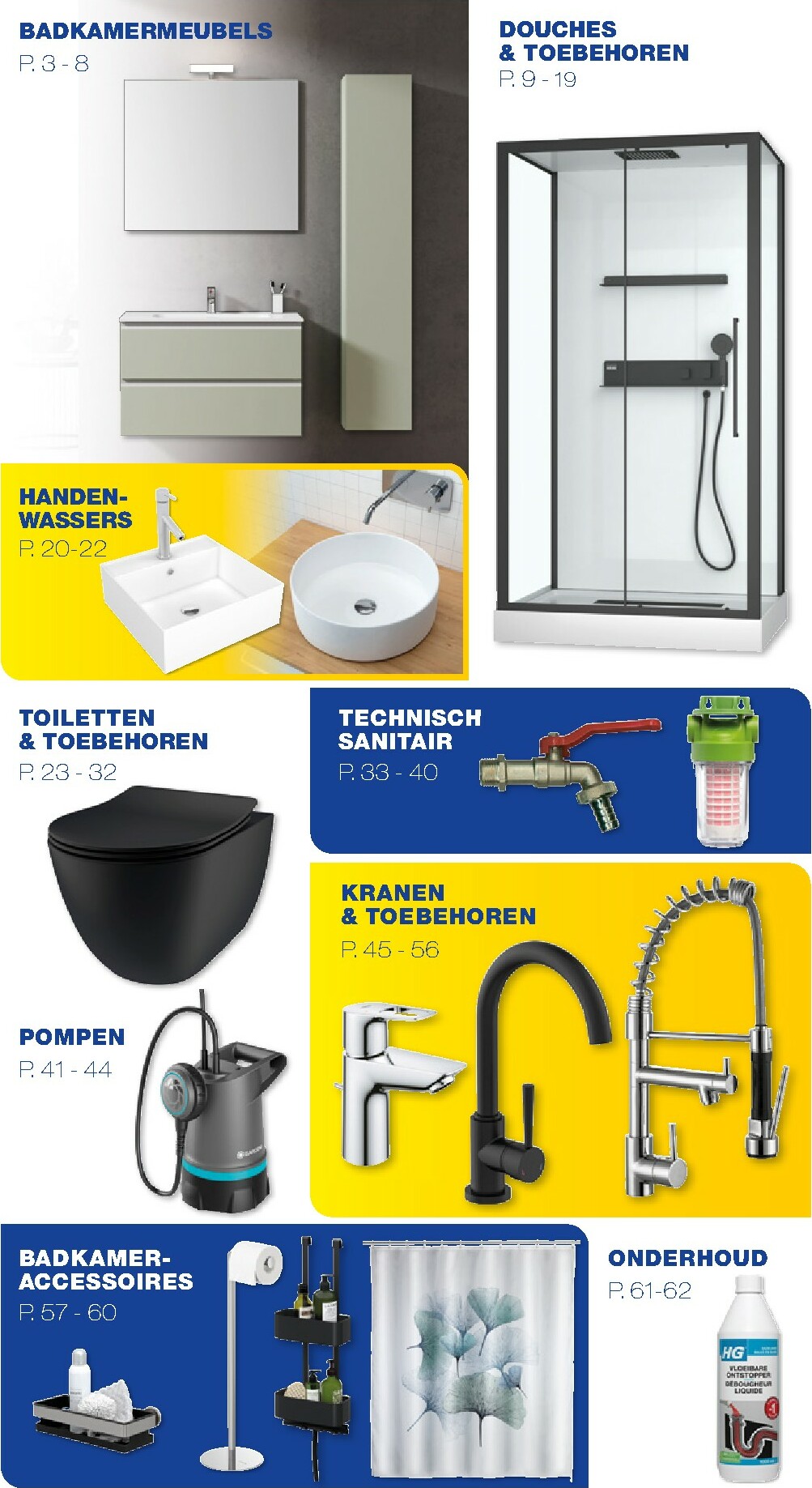 hubo - De Hubo - Sanitairspecial folder geldig vanaf 22/10 t/m 02/11 - page: 2 hubo - De Hubo - Sanitairspecial folder geldig vanaf 22/10 t/m 02/11 - page: 2