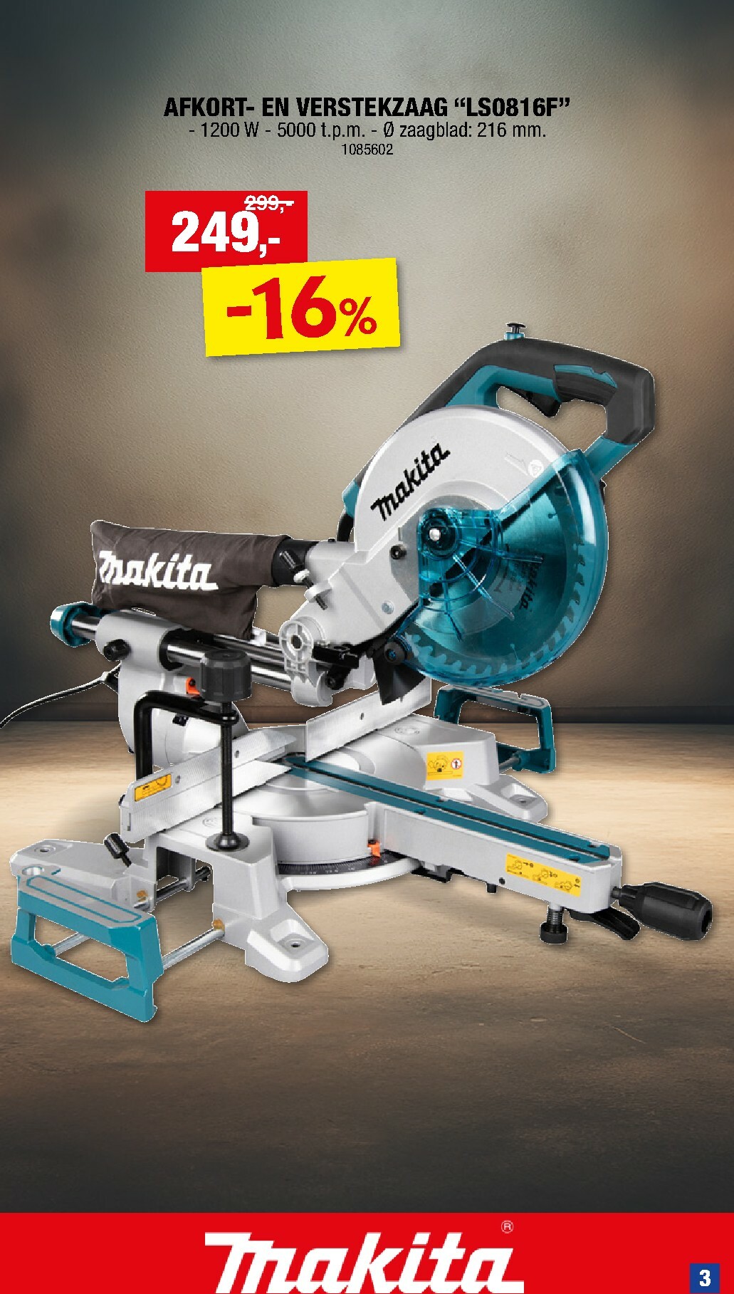 hubo - De Hubo - Gereedschap folder geldig vanaf 01/11 t/m 31/01 - page: 3